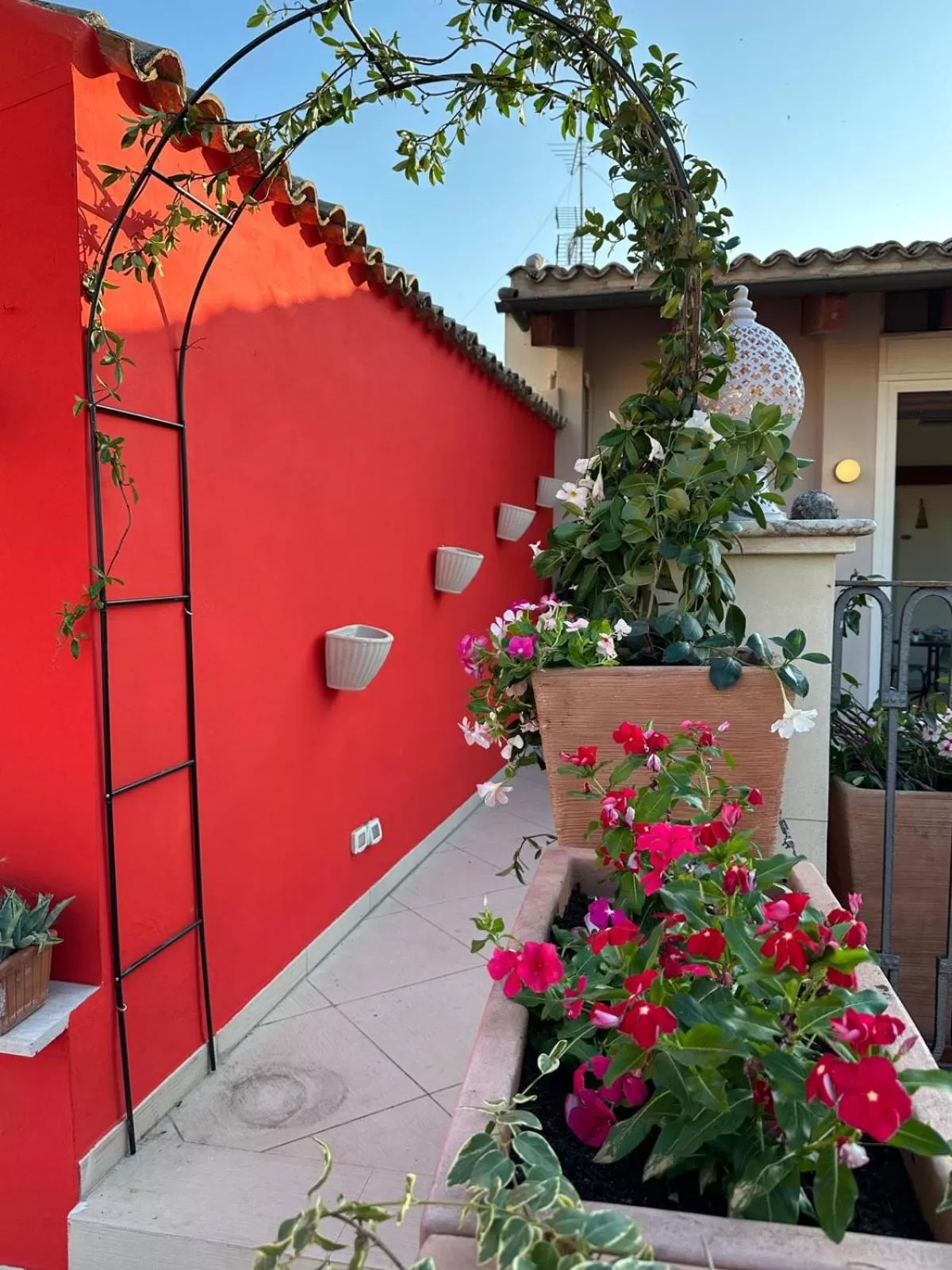 Balcony/Terrace in Borgo Antico B&b