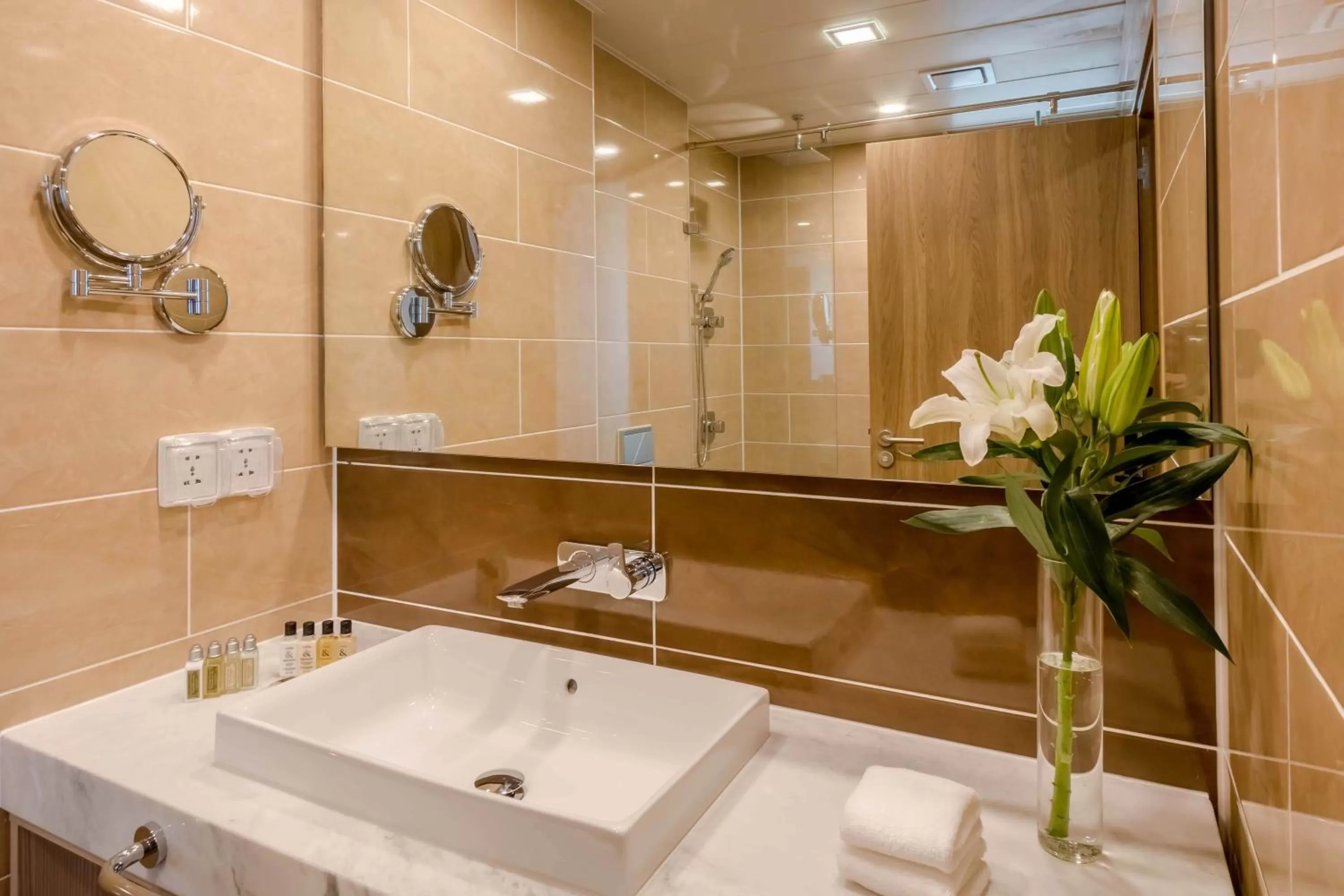 Shower in Holiday Inn Ulaanbaatar by IHG