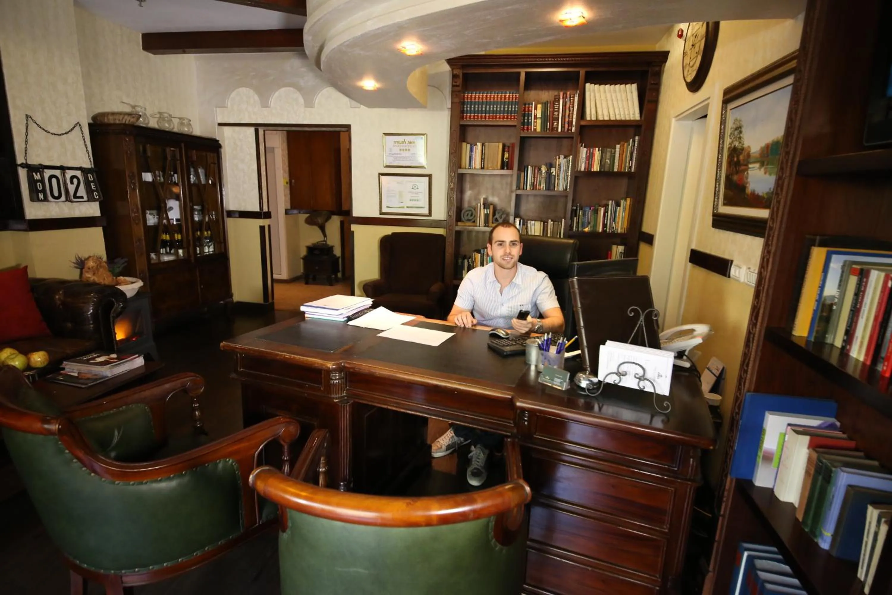 Lobby or reception in Villa Carmel Boutique Hotel