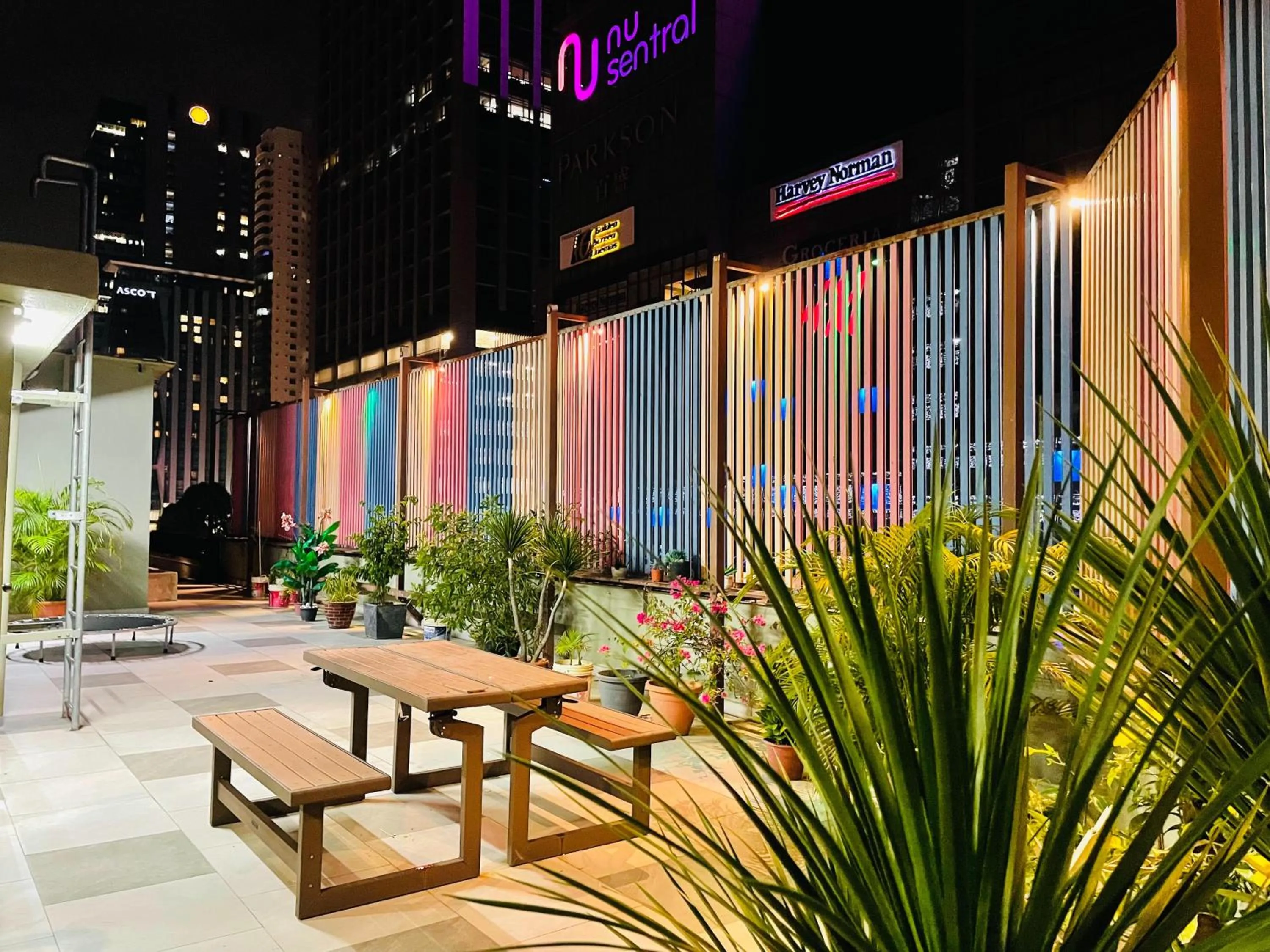 Garden in ESSY Hotel KL Sentral