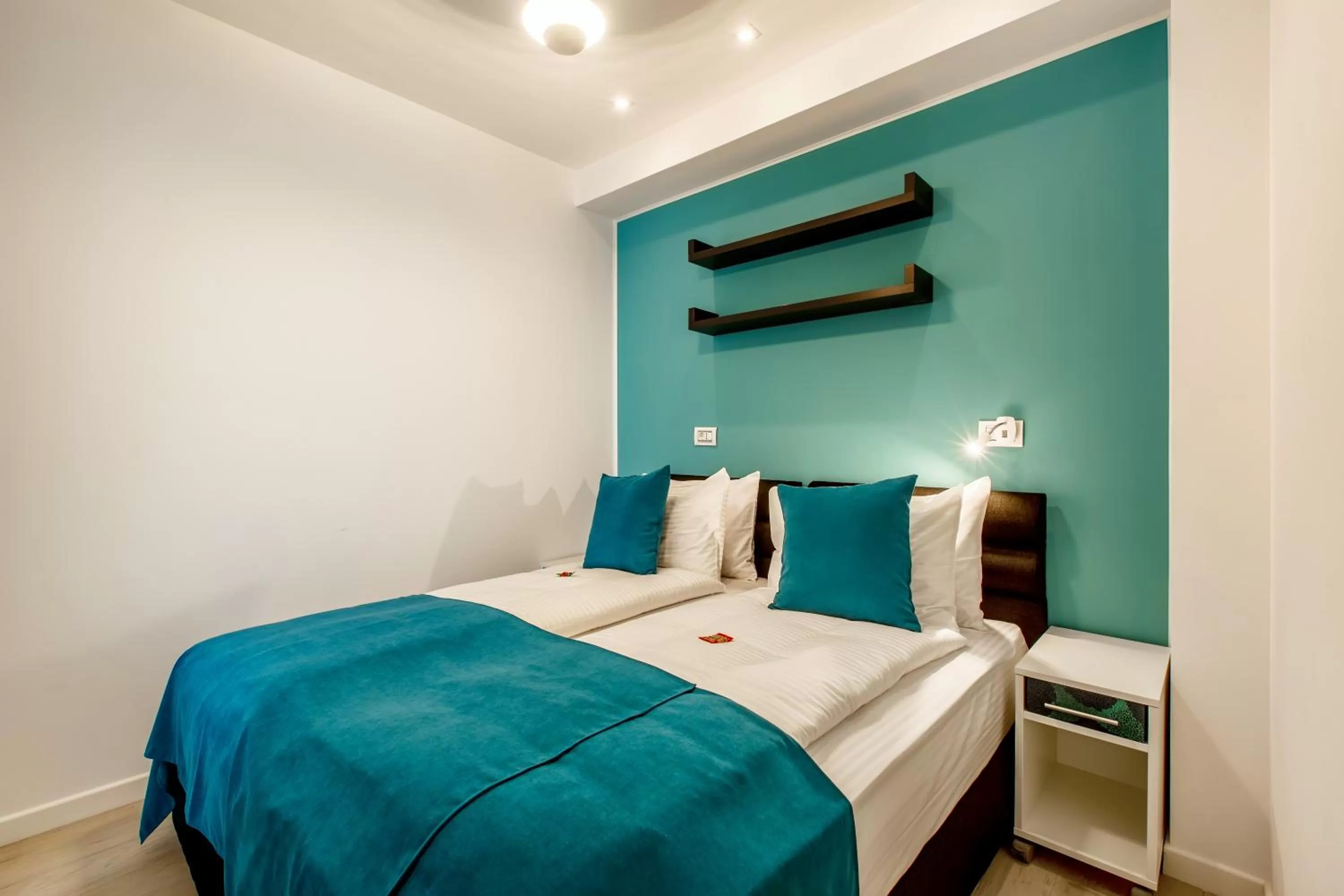 Bedroom, Bed in Mava Apartamente