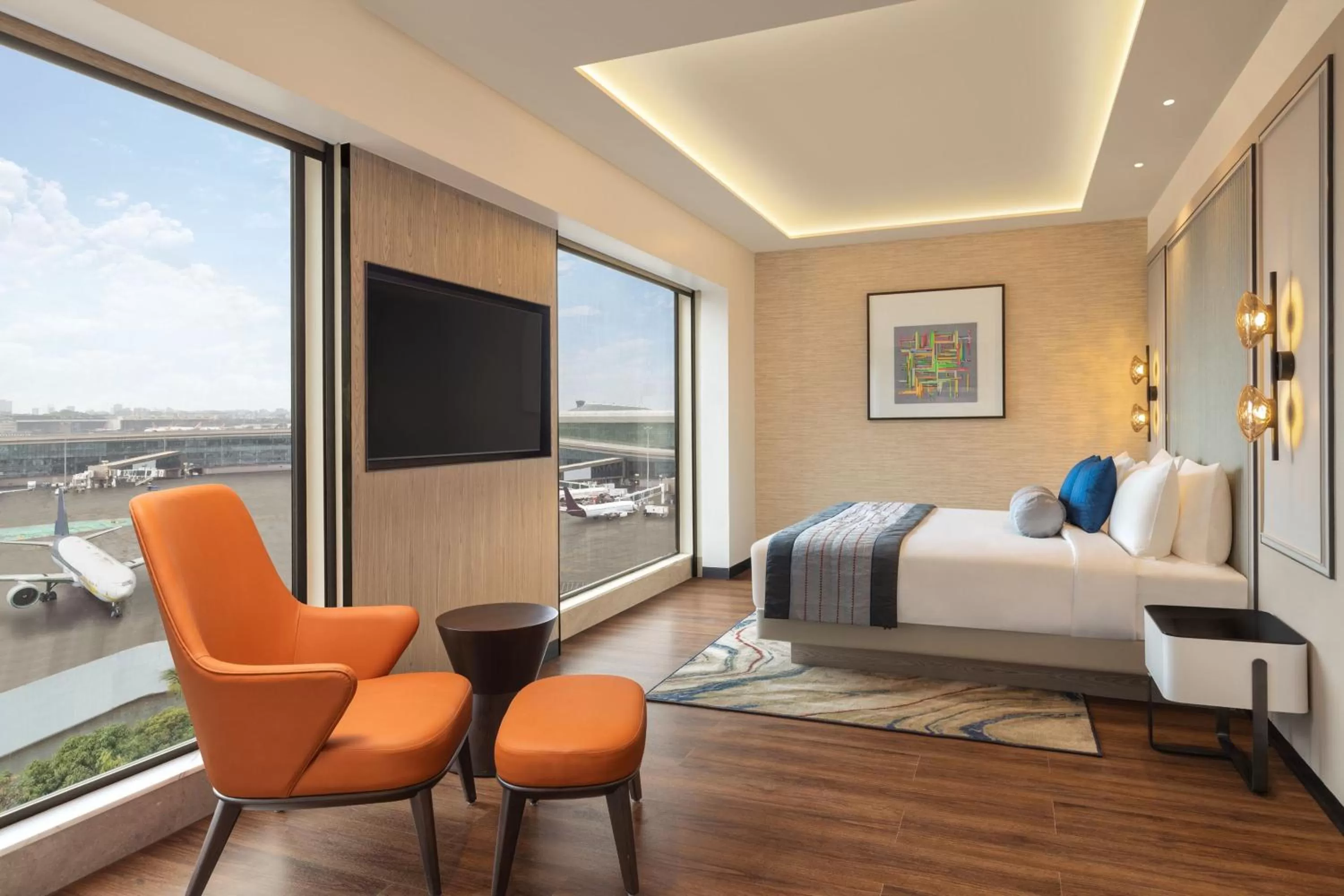 Photo of the whole room, Bed in Fairfield by Marriott Mumbai International Airport