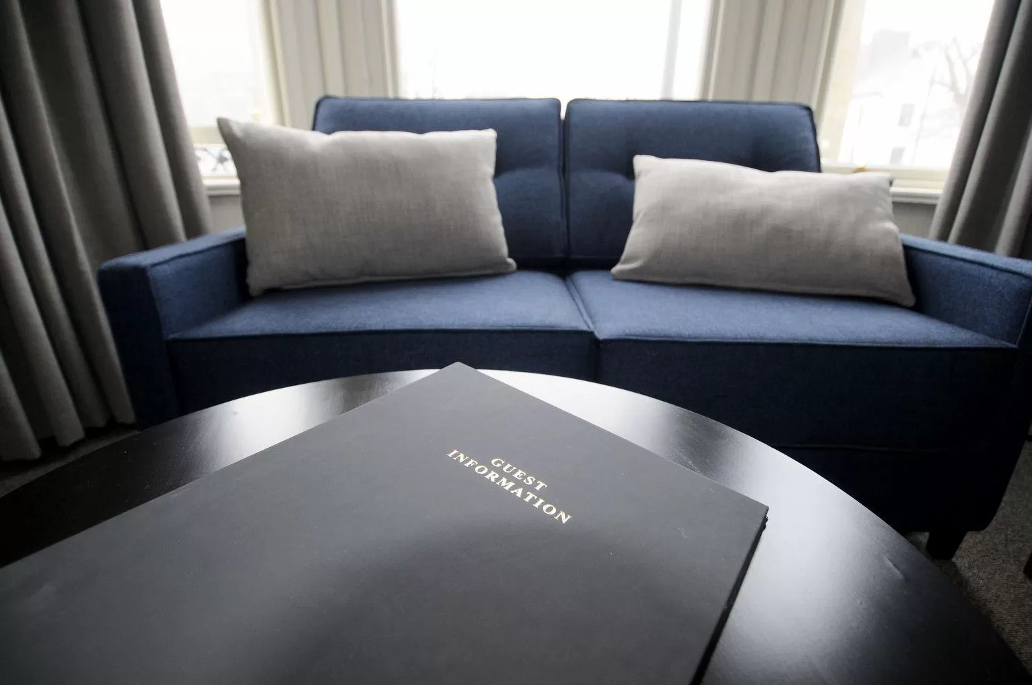 Seating area in The George Hotel