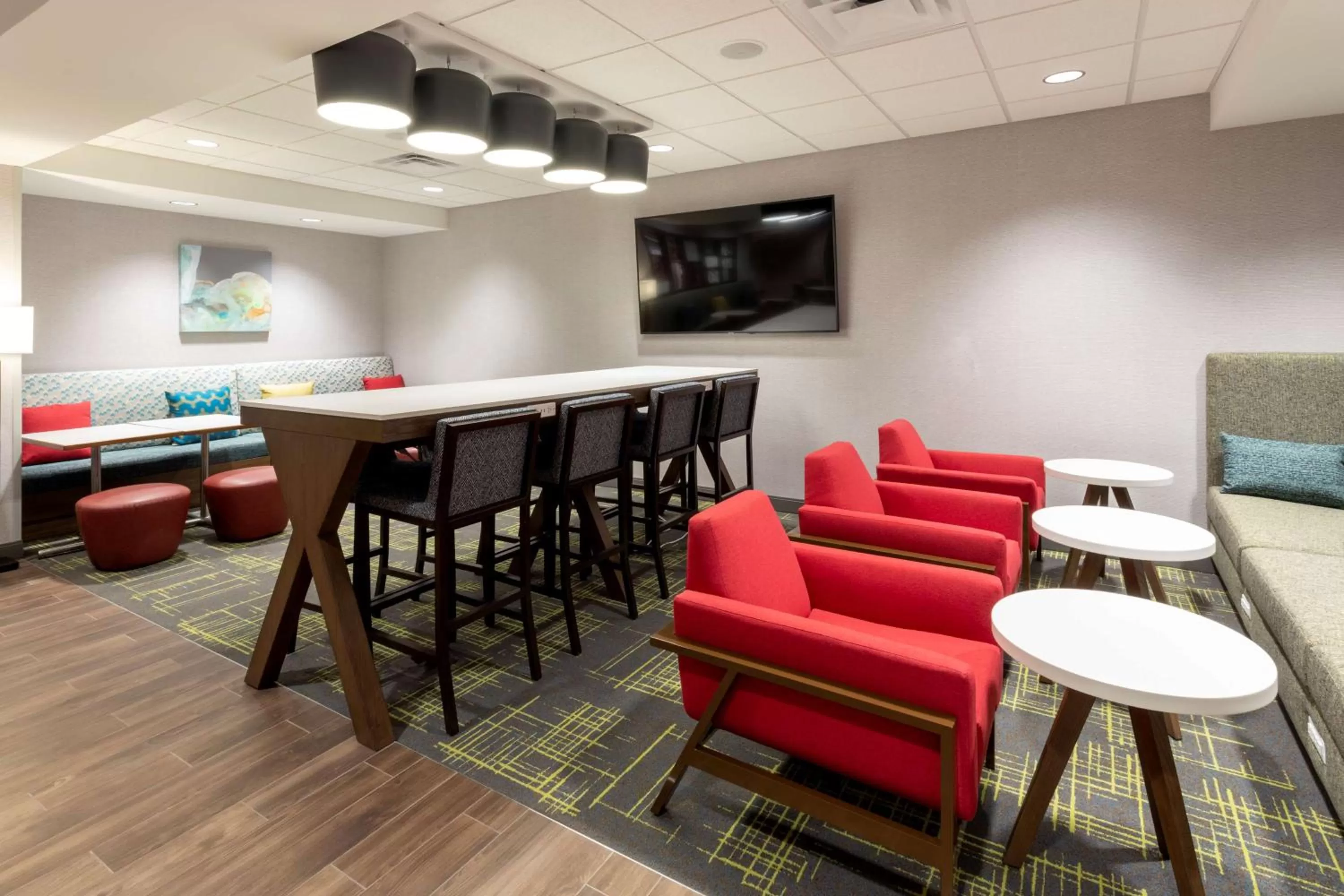 Lobby or reception in Hampton Inn Eden Prairie Minneapolis