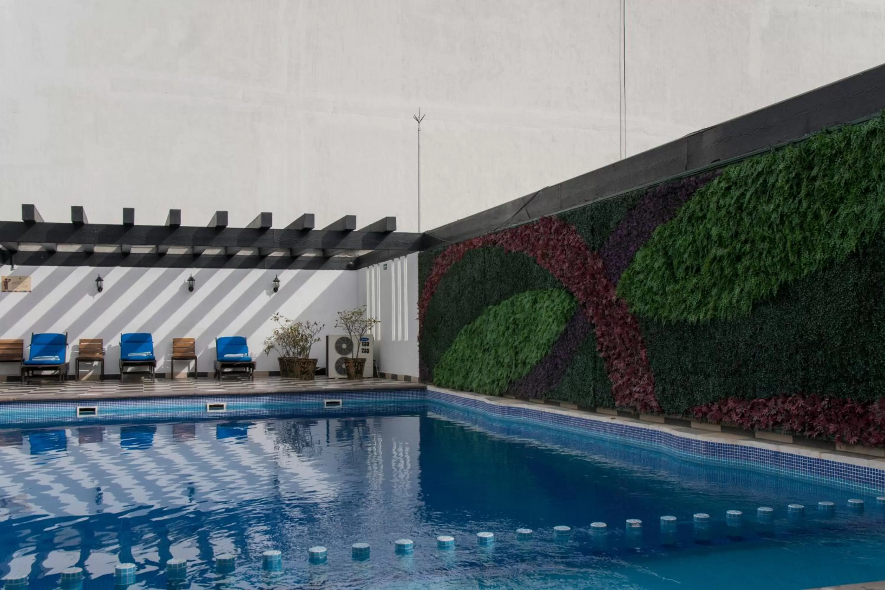 Swimming pool in Hotel Morales Historical & Colonial Downtown Core