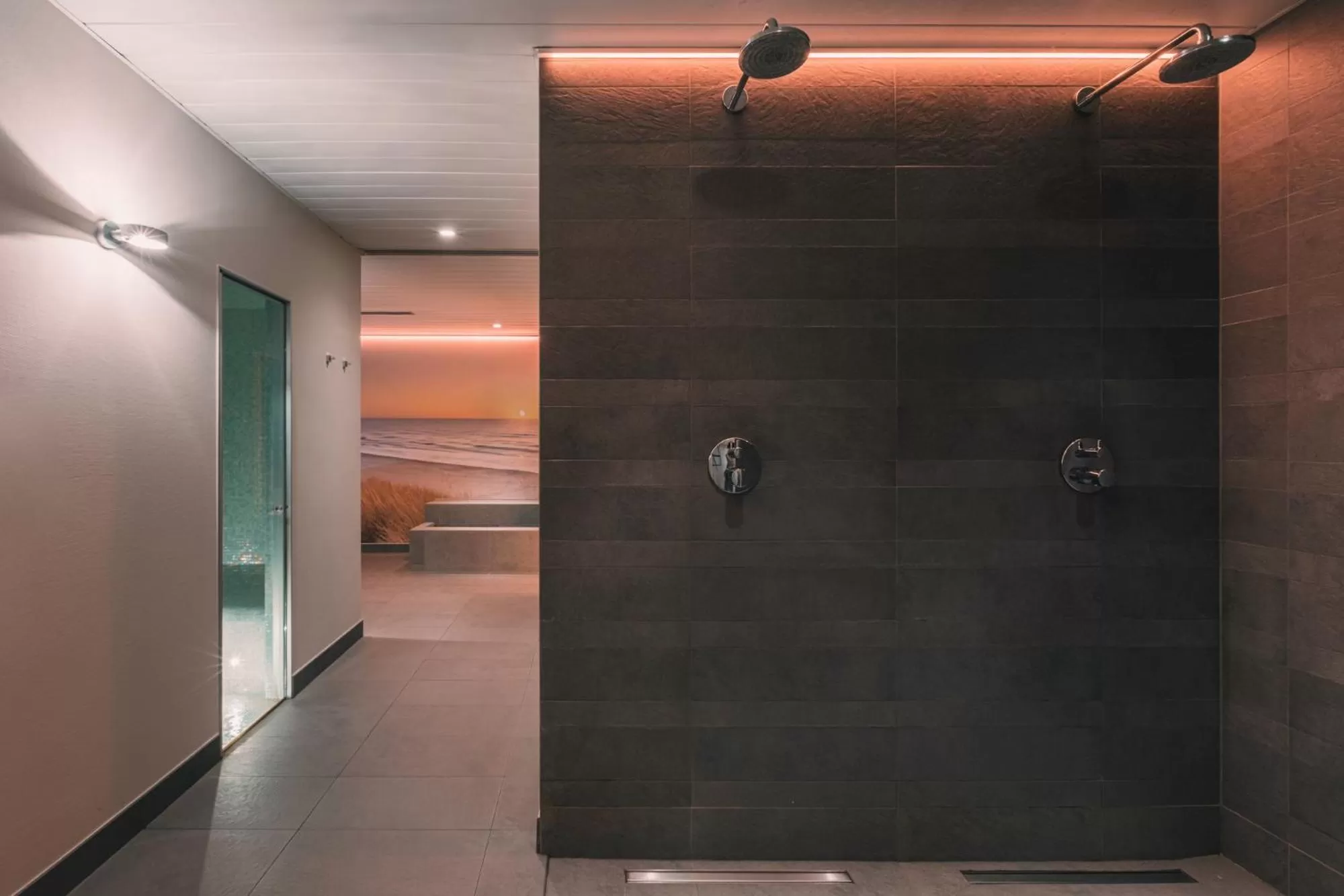 Sauna, Bathroom in Boutique Hotel 'Hof ter Duinen'