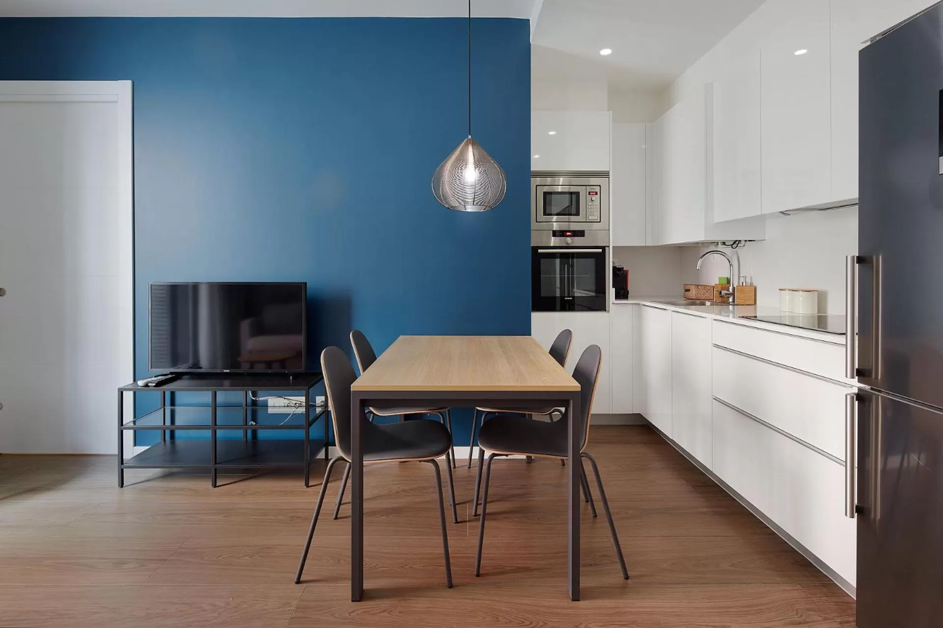 Kitchen or kitchenette in Hotel SANSEbay