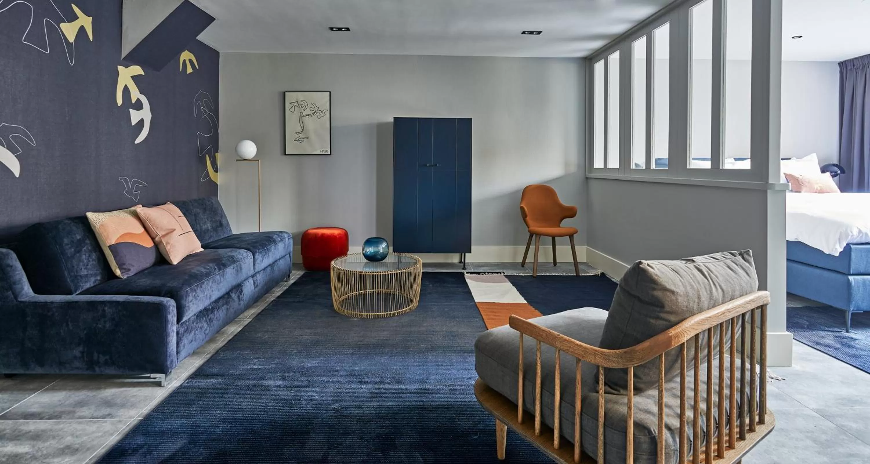 Living room in Hotel Pistache Den Haag