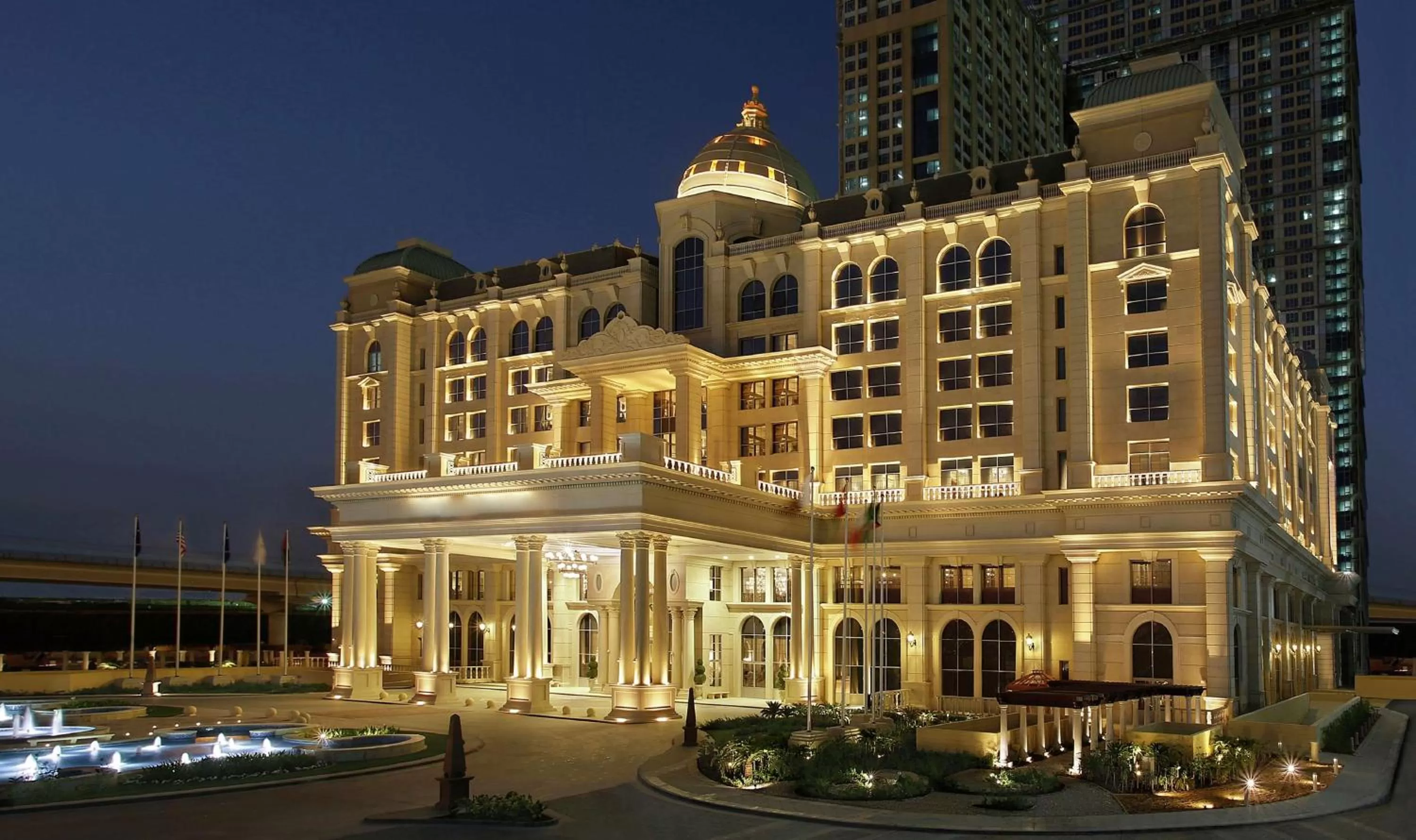 Property building in Al Habtoor Palace - Preferred Hotels & Resorts