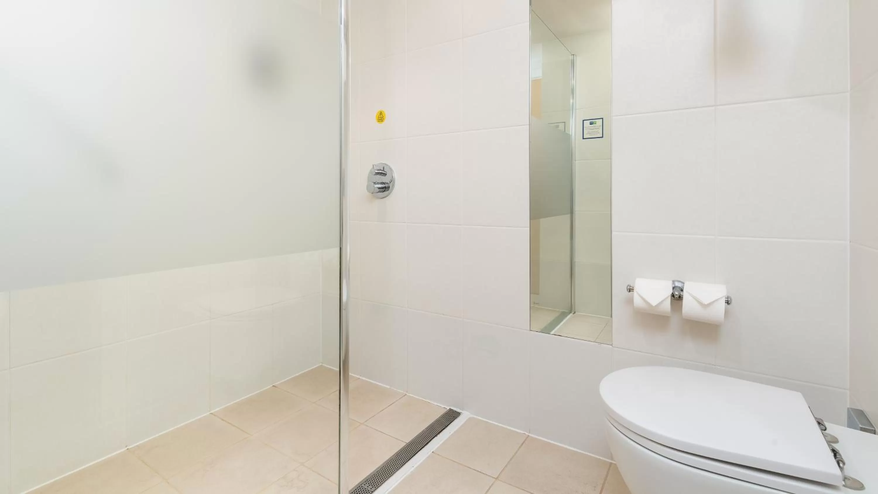 Shower in Holiday Inn Express Leigh - Sports Village by IHG