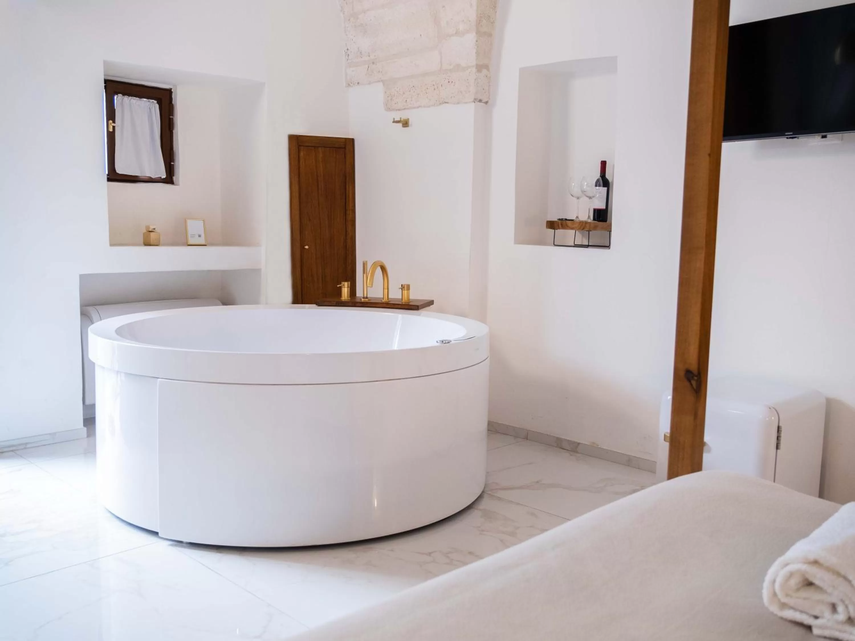 Bed in Dama Bianca Boutique Hotel Ostuni