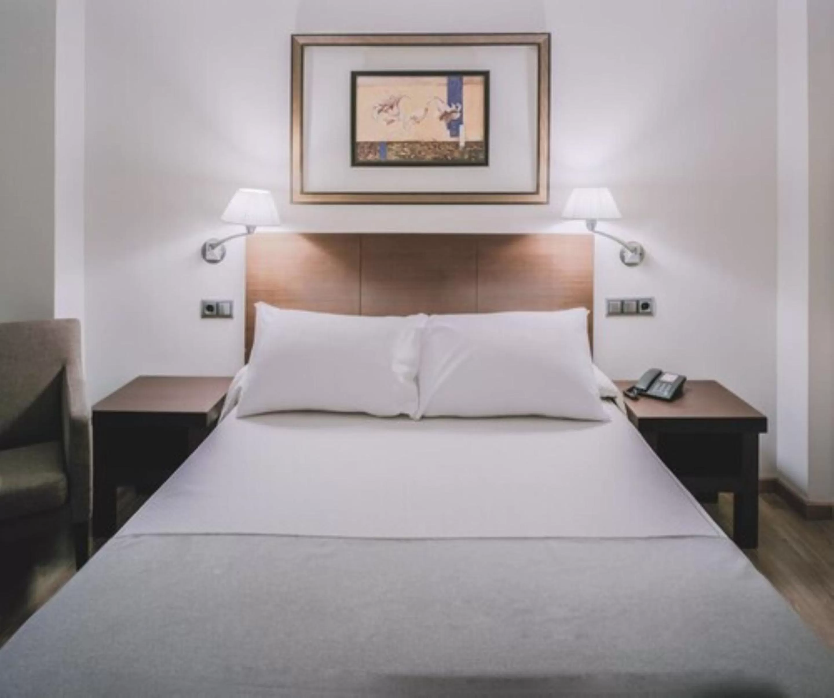 Bedroom, Bed in Hotel Cristina