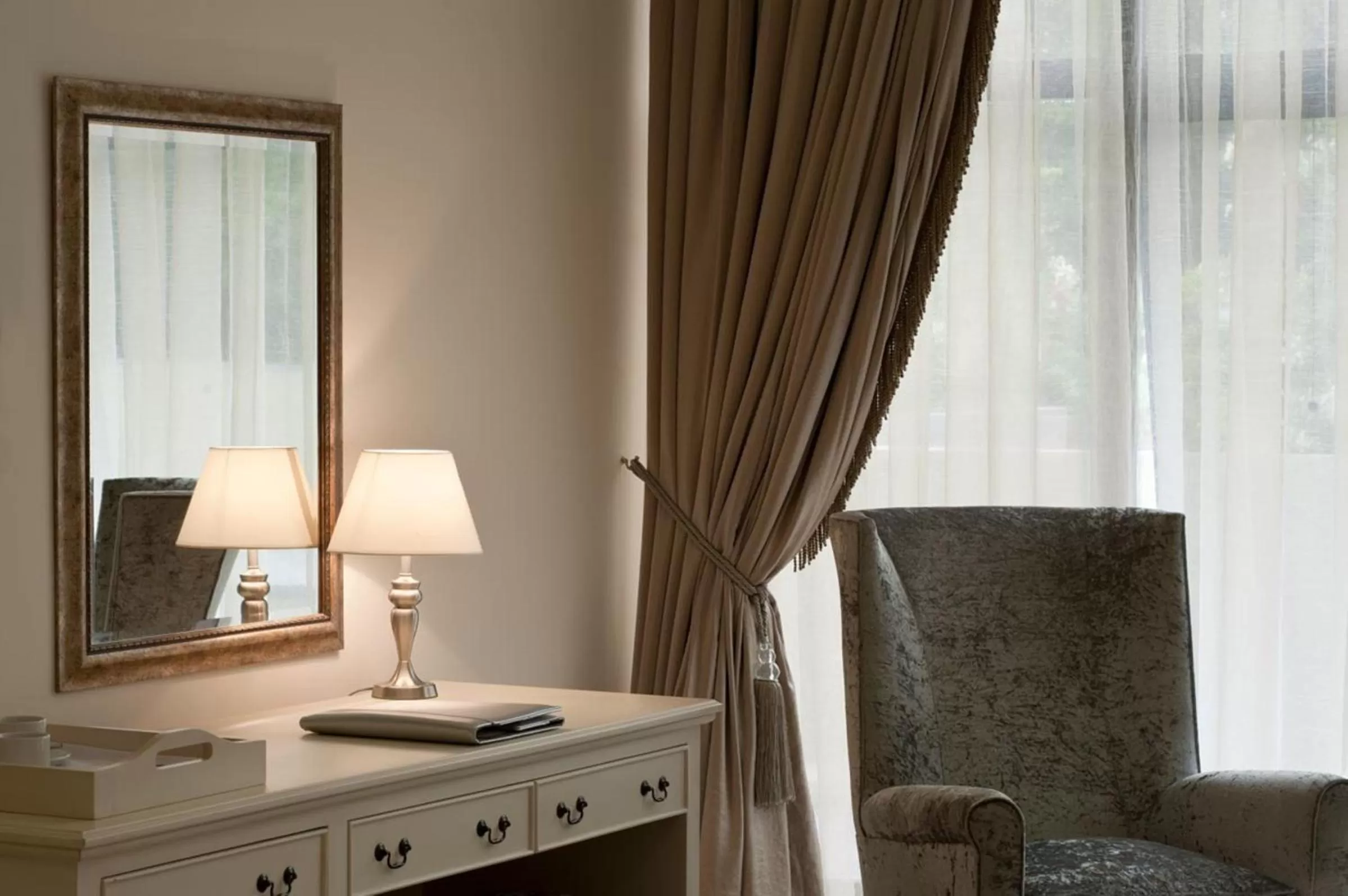 Decorative detail in Villa Monticello Boutique Hotel