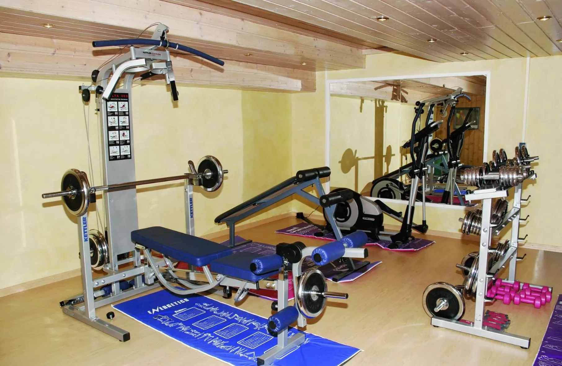 Fitness centre/facilities in Hotel Seeblick & Ferienwohnung