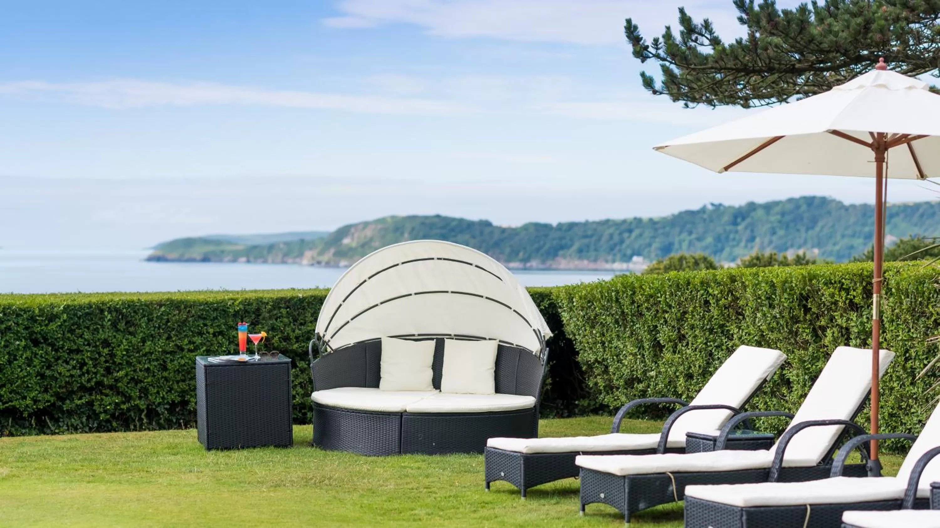 Garden in The Carlyon Bay Hotel and Spa