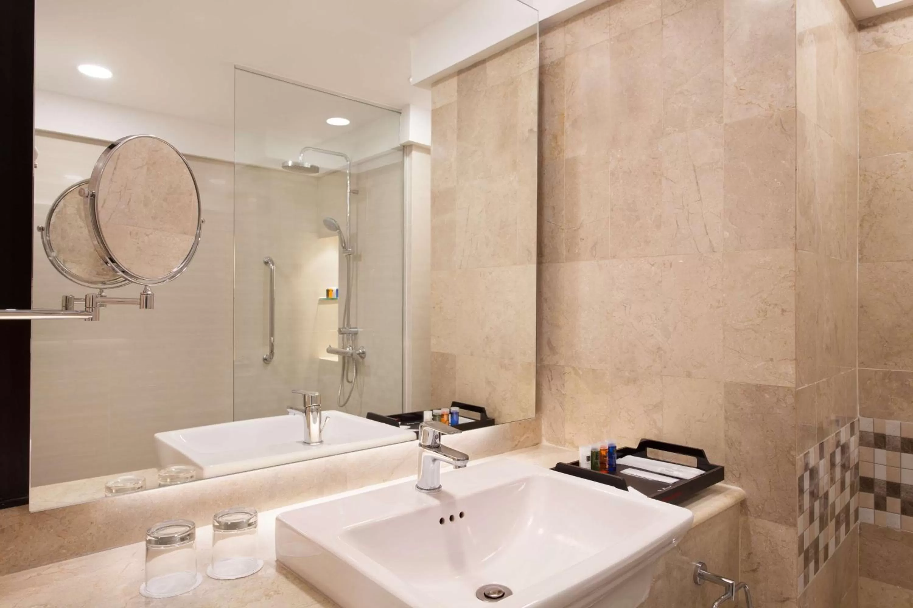 Bathroom in AIHO Hotel Medan