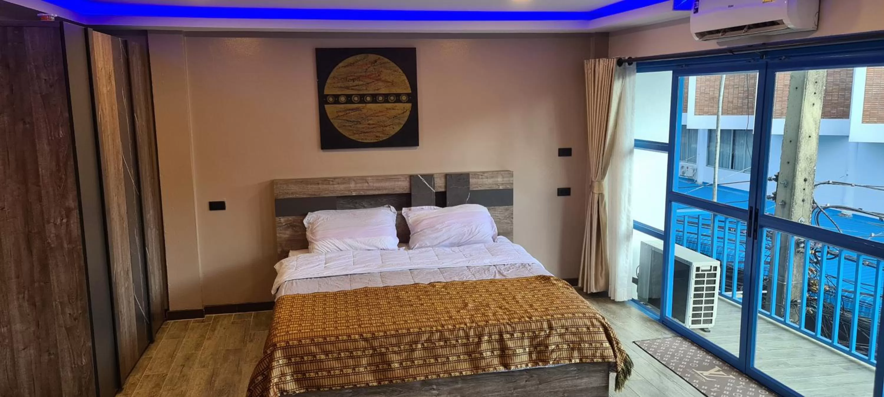 Bed in The Bavarian Guesthouse