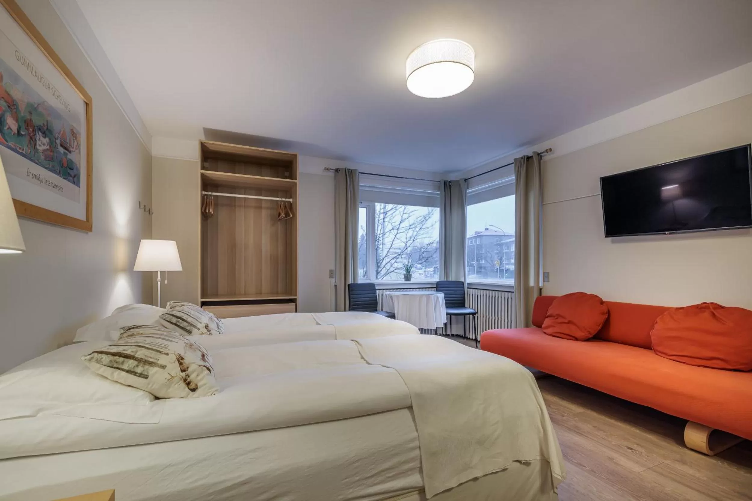 Photo of the whole room in Snorri's Guesthouse