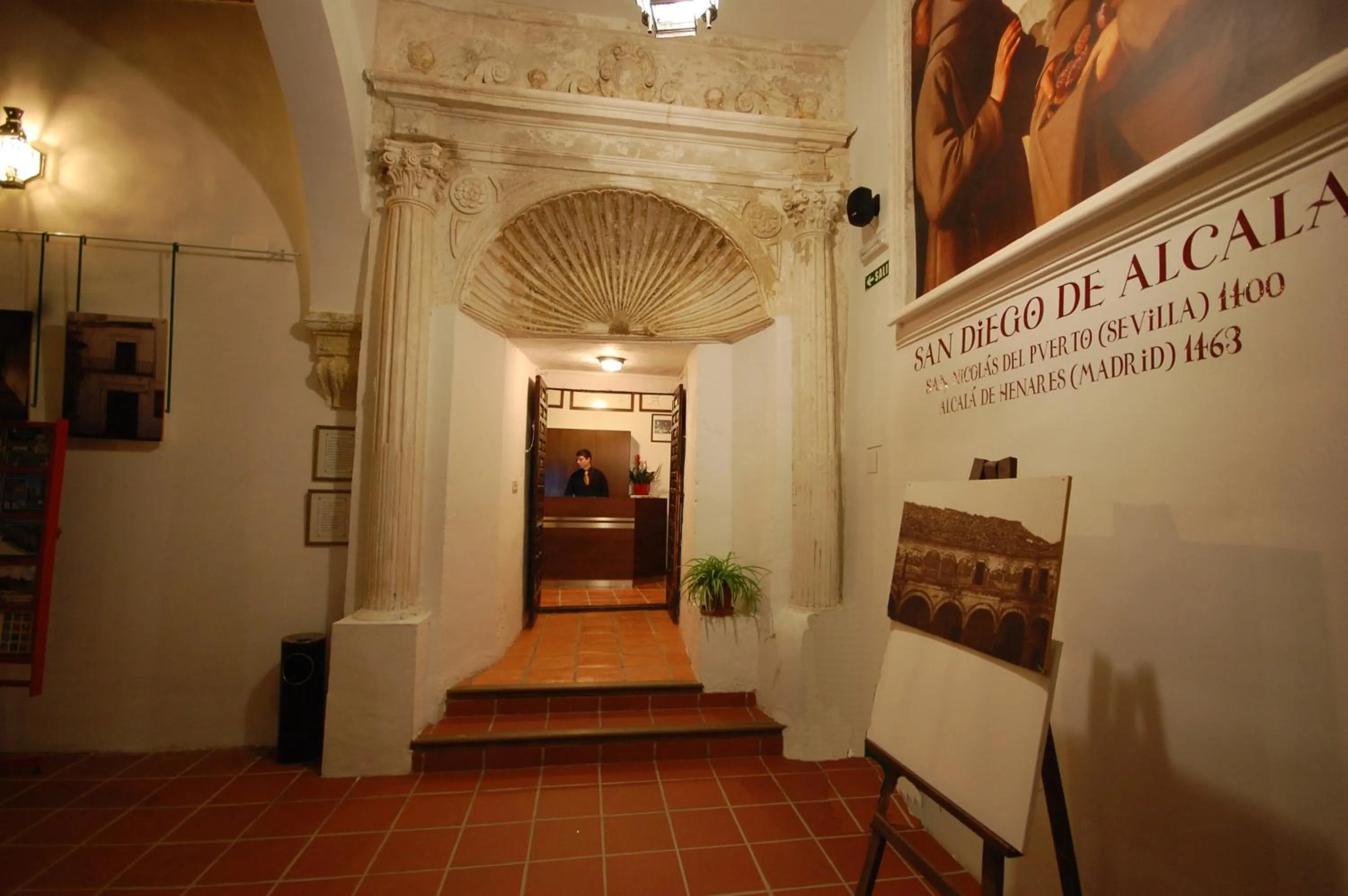 Lobby or reception in Hotel Hospederia San Francisco
