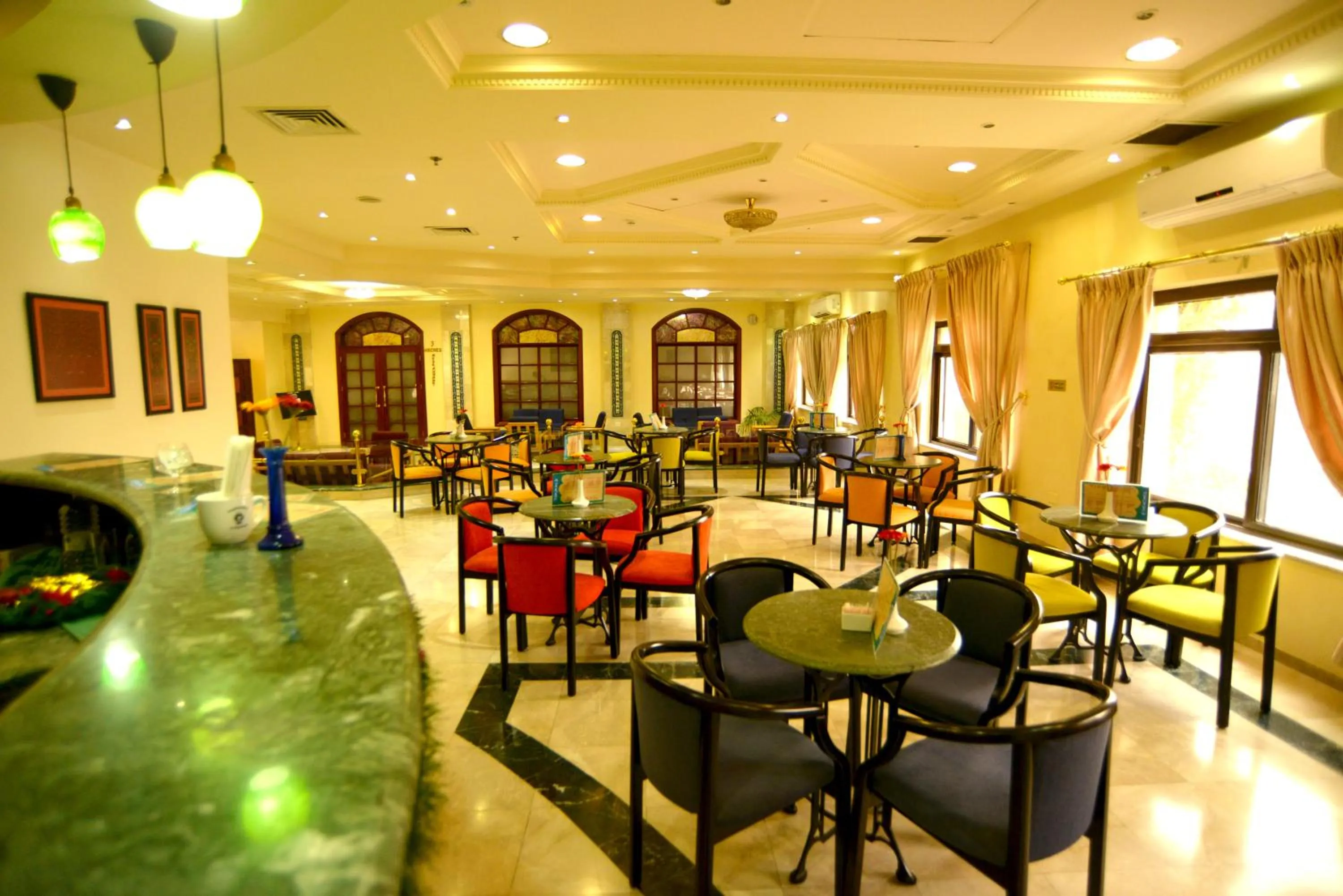 Lounge or bar in Holy Land Hotel