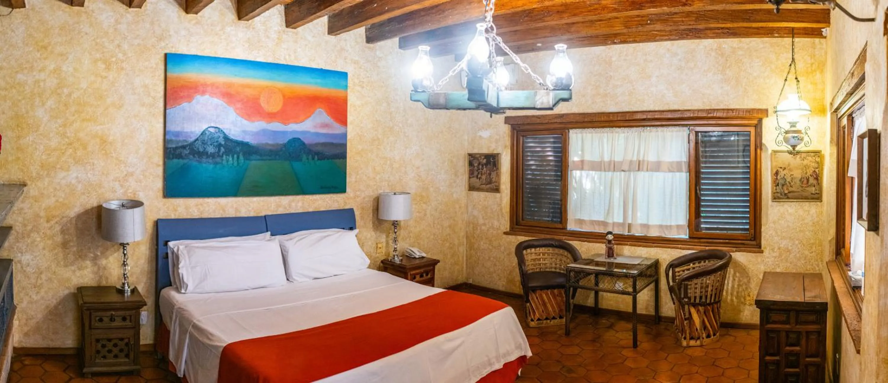 Bed in La Joyita Cuernavaca