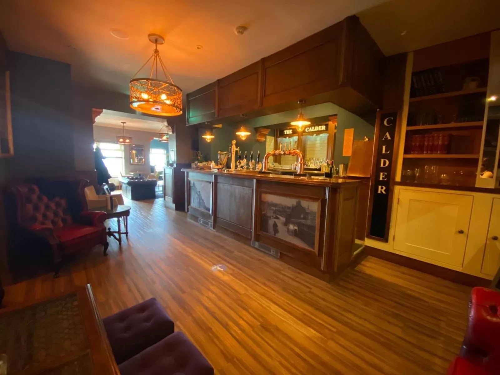 Lounge or bar in The Calder House Hotel