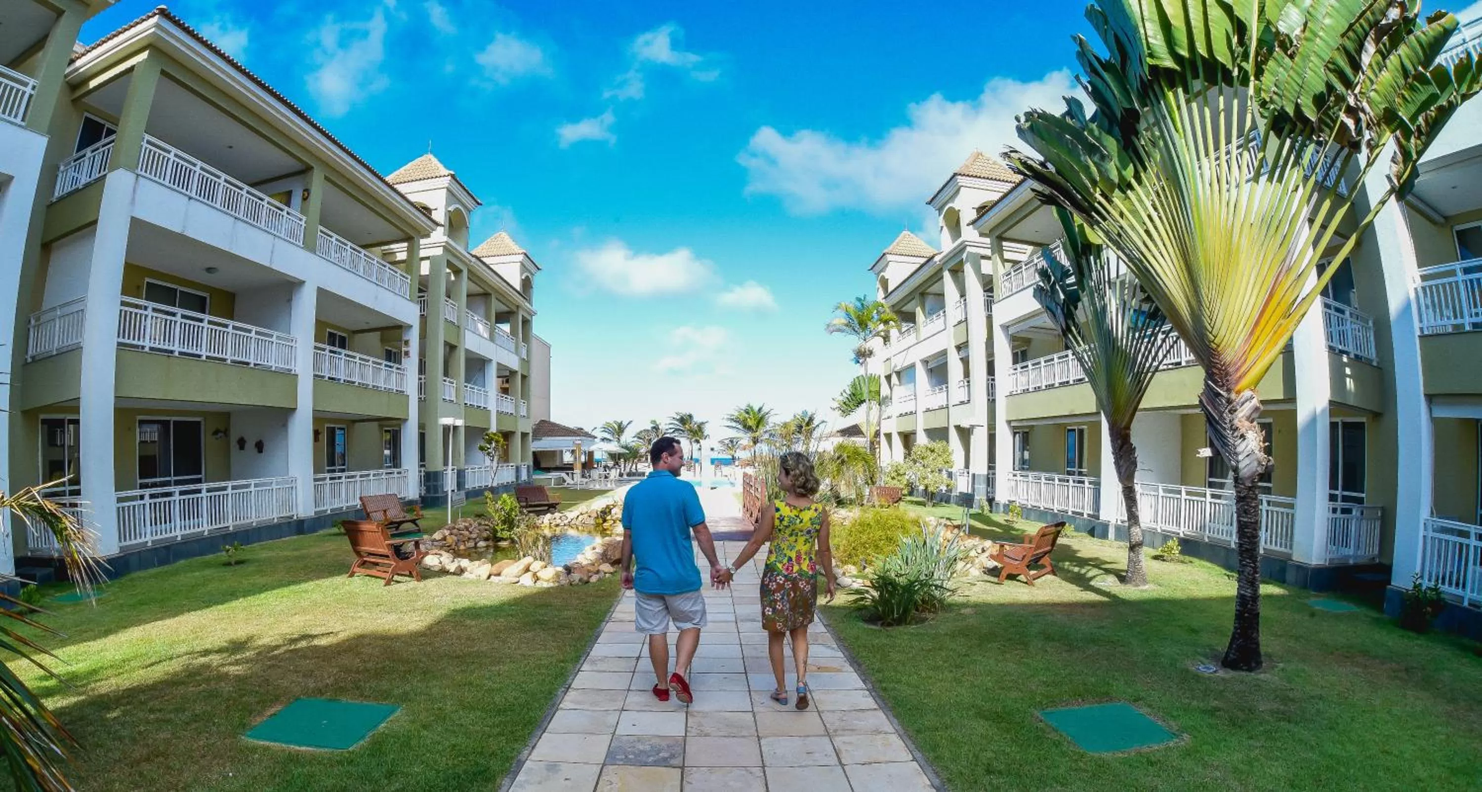 Garden in Atlantic Palace Apart-Hotel