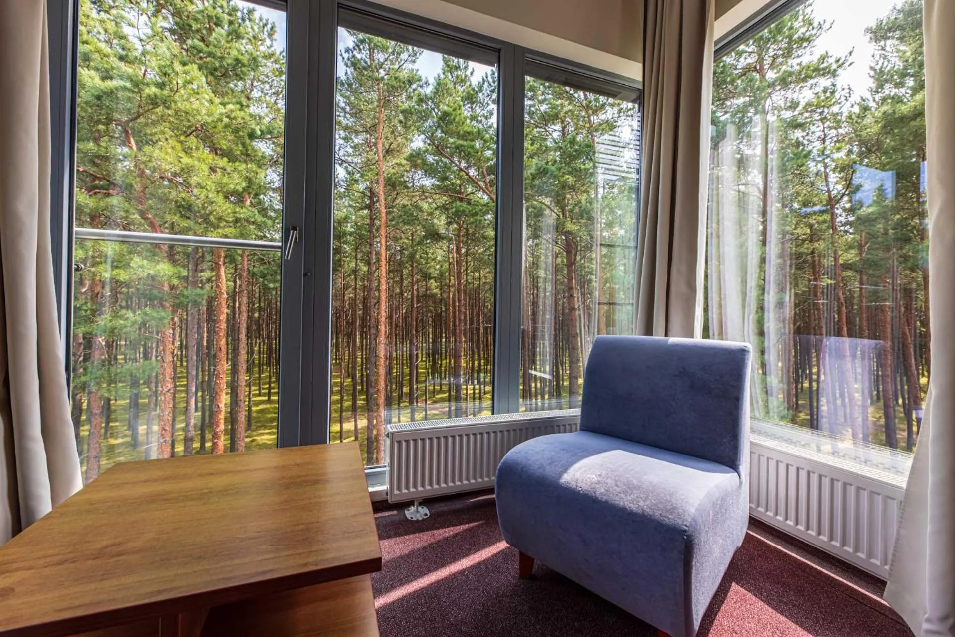 Natural landscape in Meduza Hotel