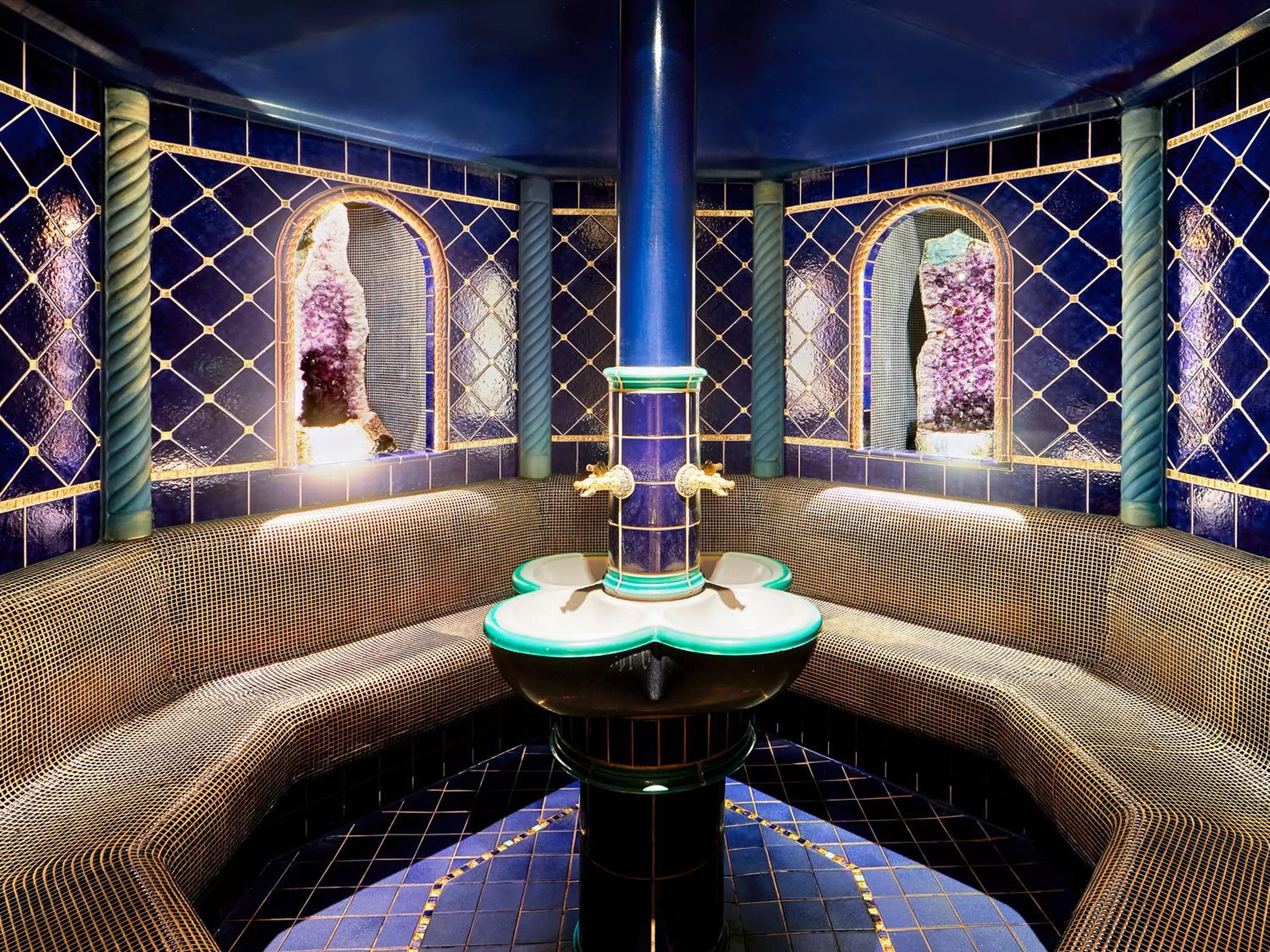 Steam room in Relais&Châteaux Spa-Hotel Jagdhof