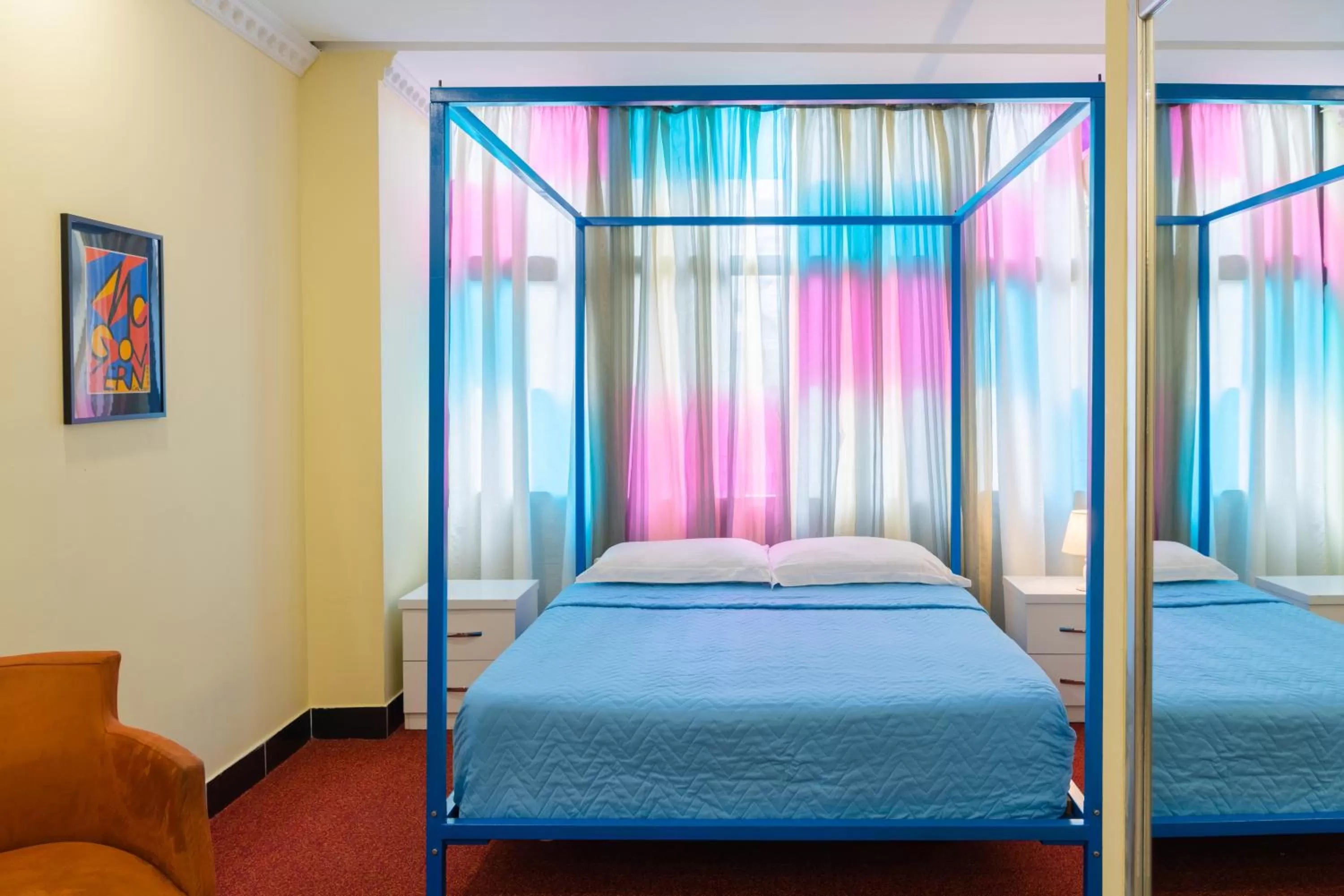 Bed in Artistic Tirana Blloku