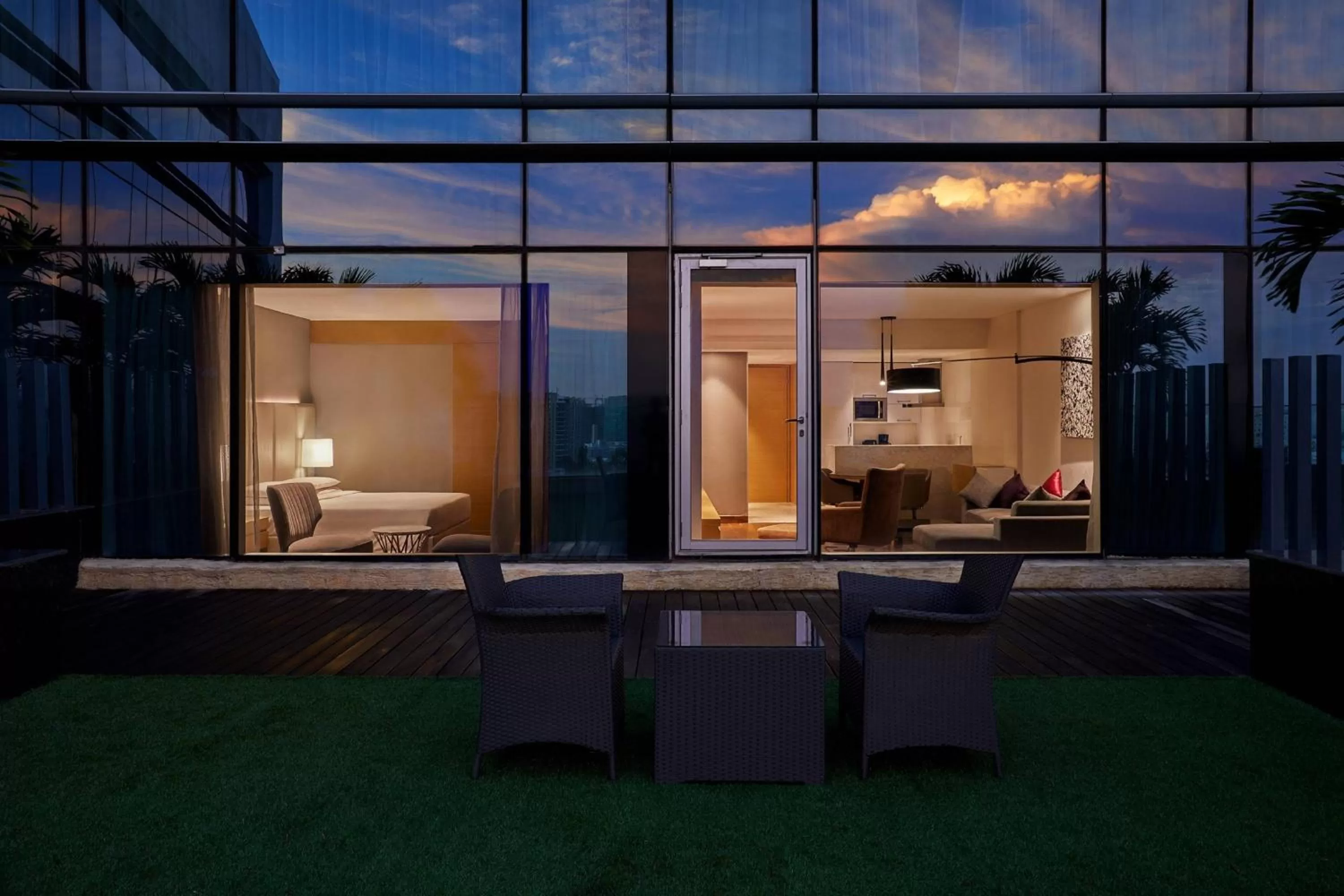 Bedroom in Marriott Executive Apartments Hyderabad