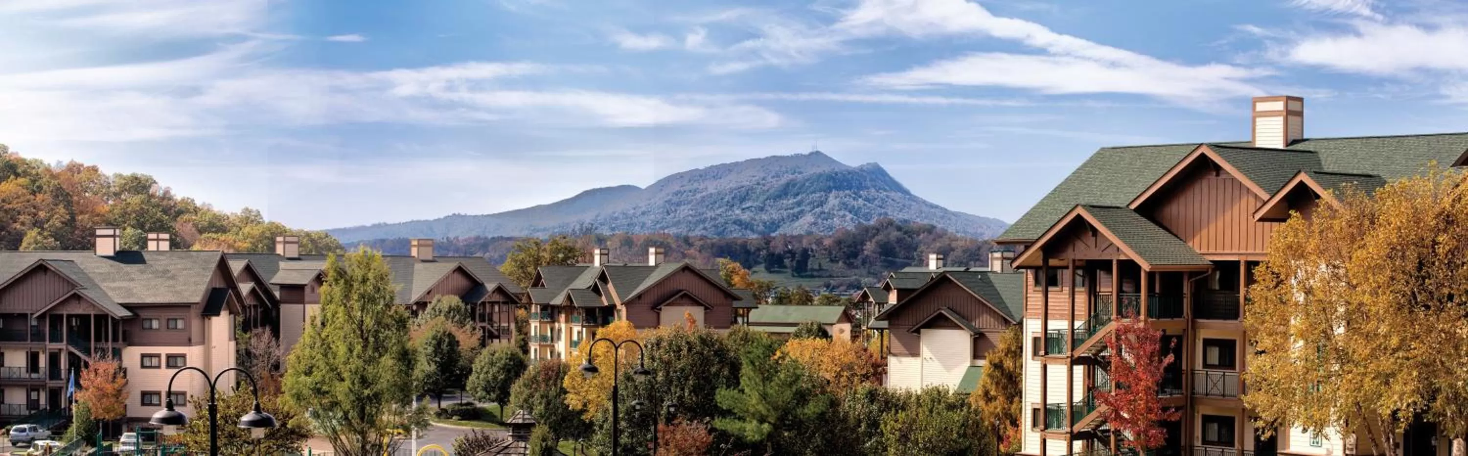 Property building in Club Wyndham Smoky Mountains