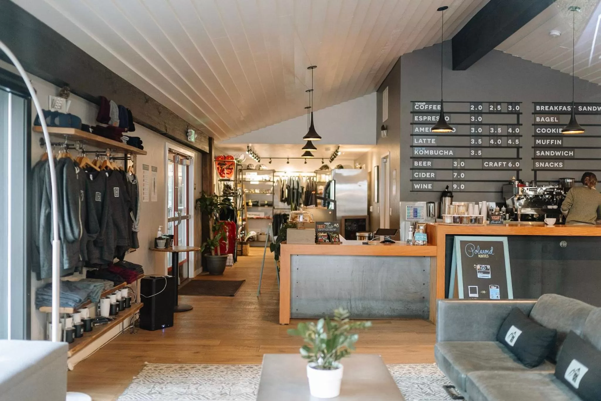 Seating area in LOGE Bend