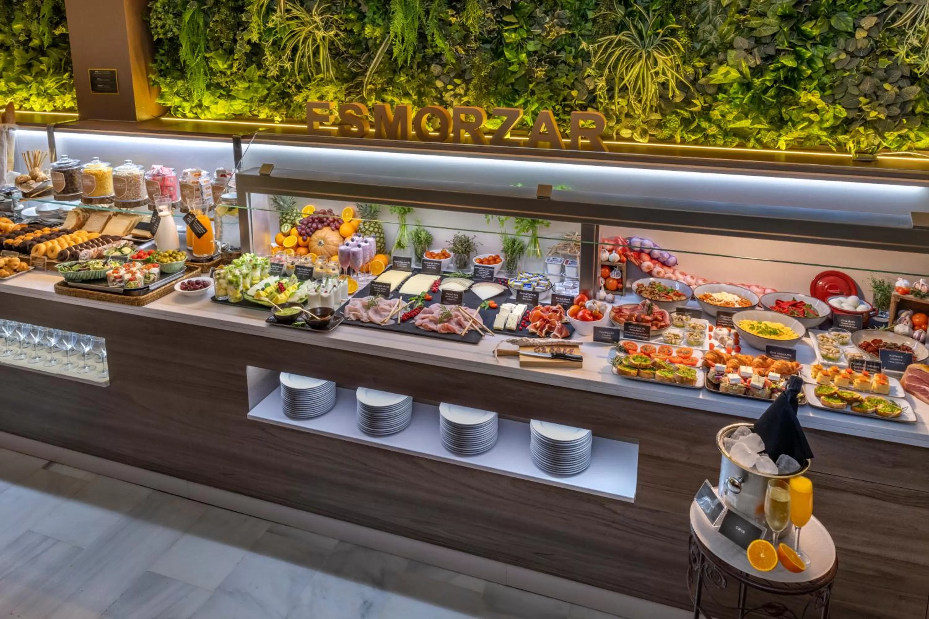 Buffet breakfast in SERHS Carlit Boutique Hotel