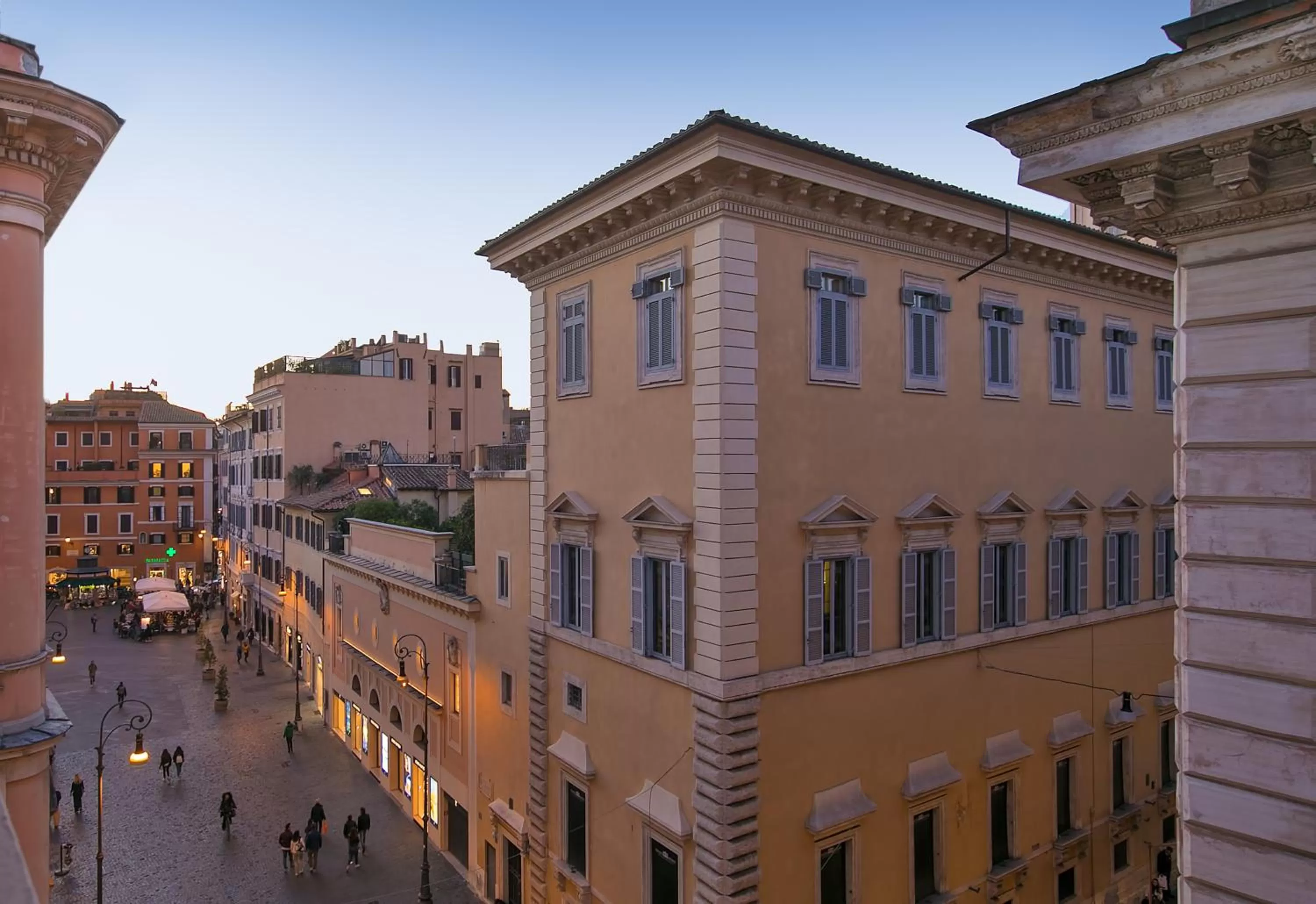 Street view in Boutique Centrale Palace Hotel