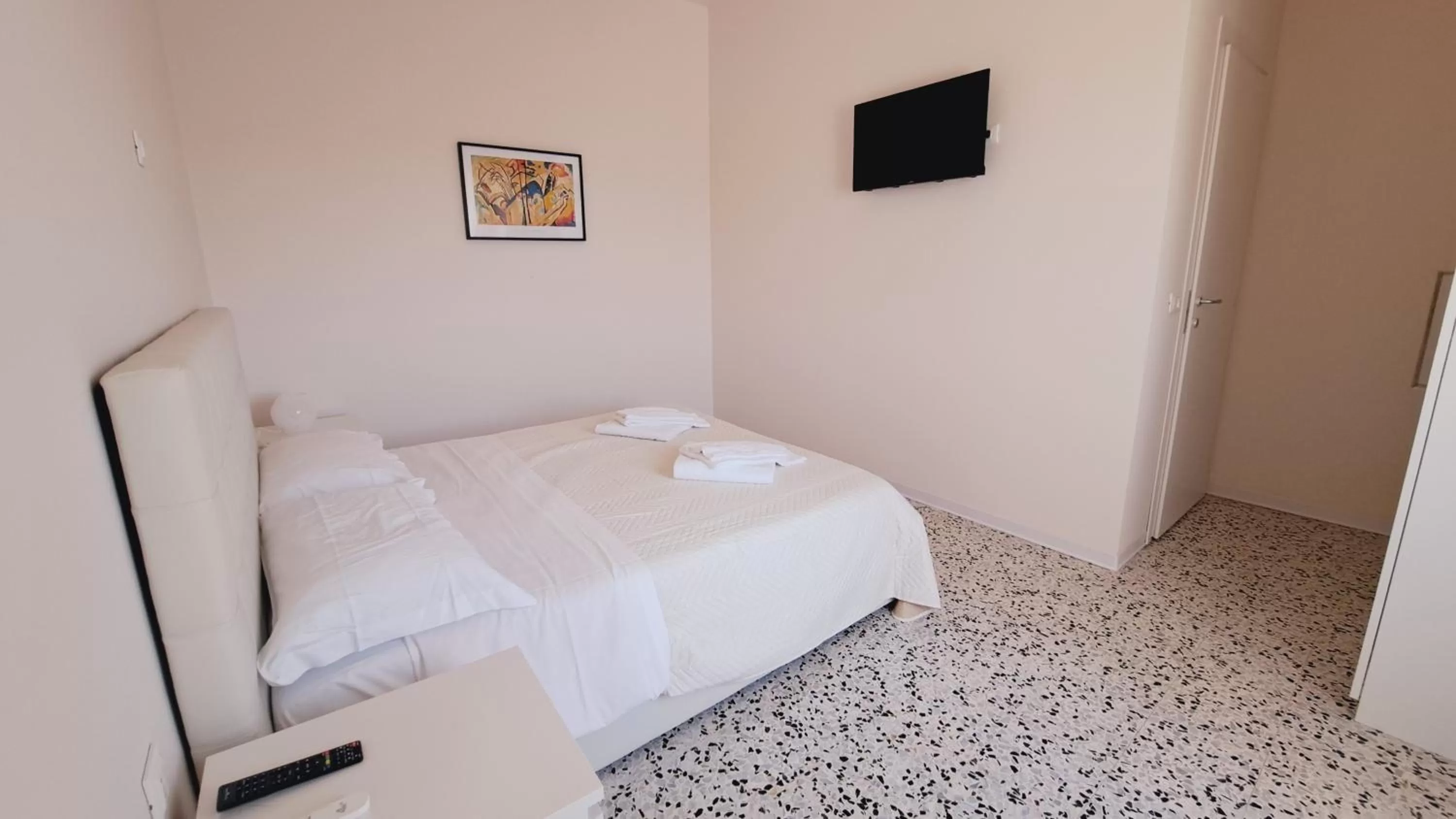 Bed in B & B le tre rose