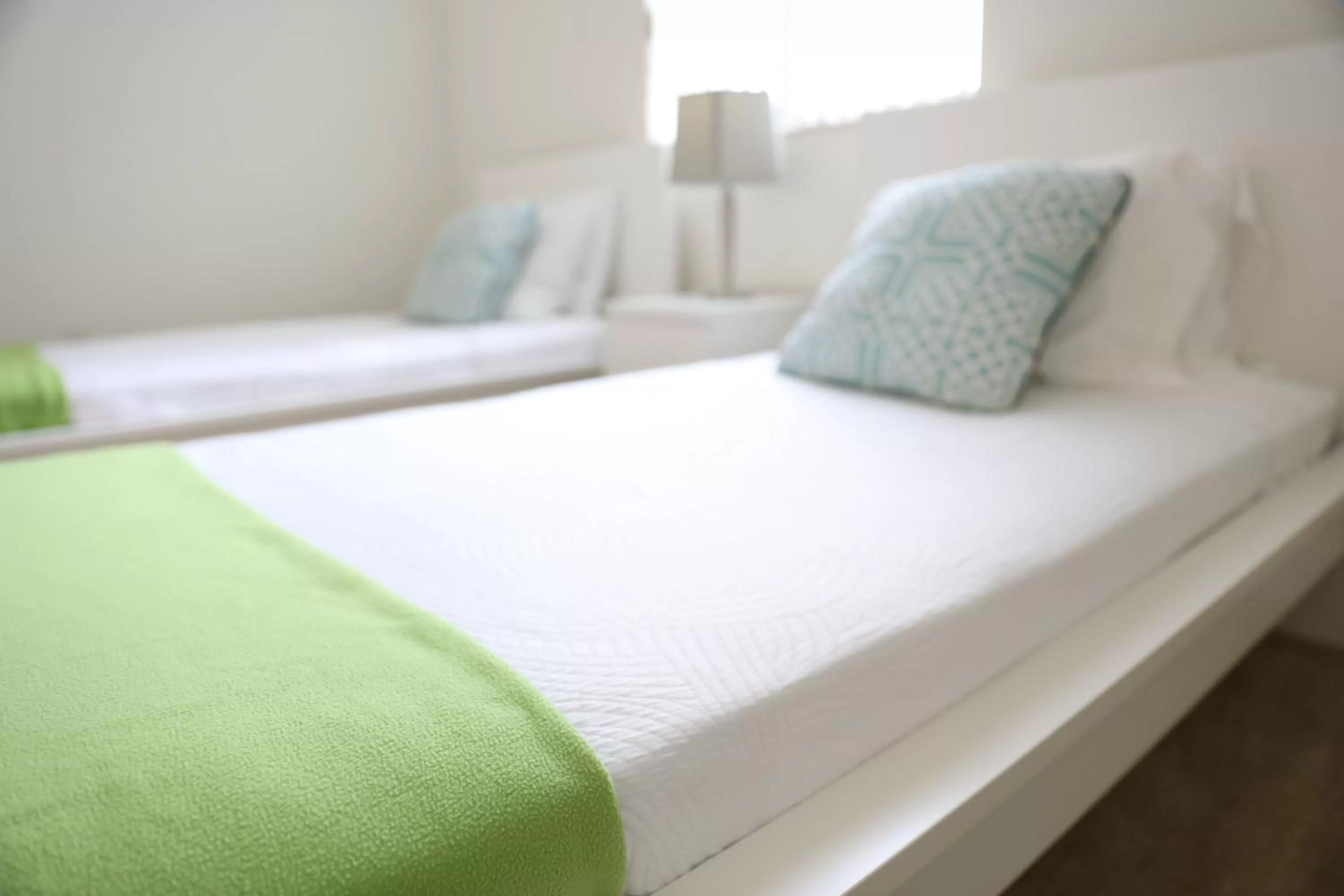 Bedroom, Bed in Dadeland Towers by Miami Vacations