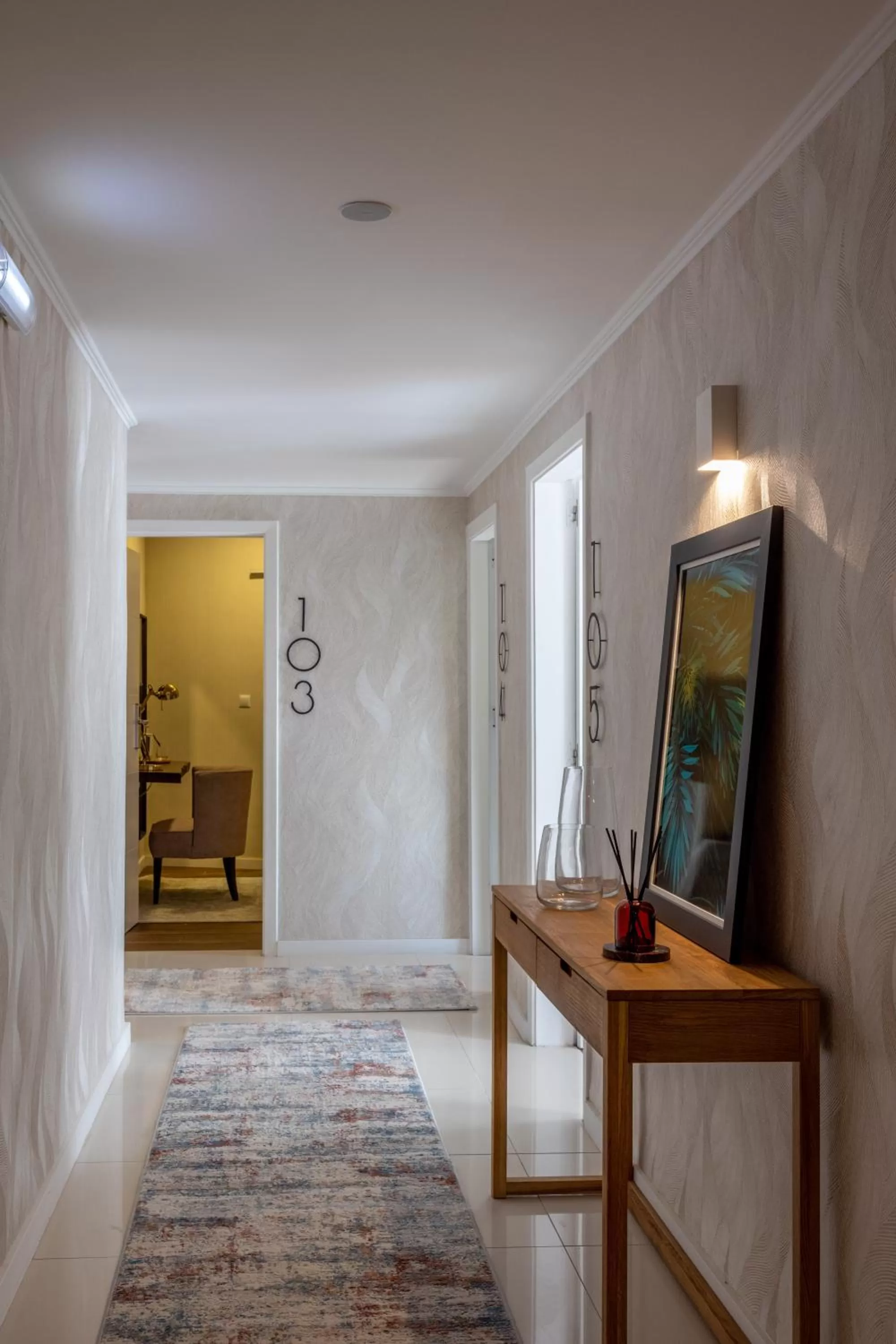 Decorative detail in Bossa & Bed Hostel