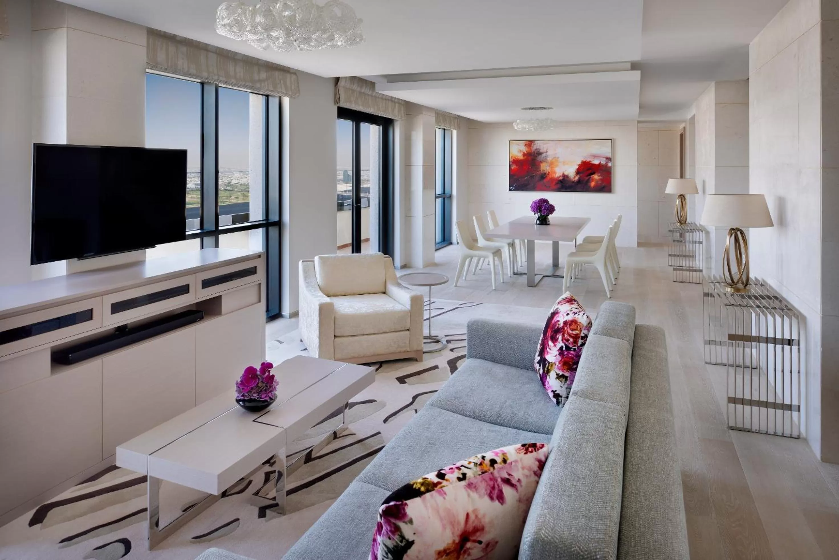Living room in Hyatt Regency Creek Heights Residences