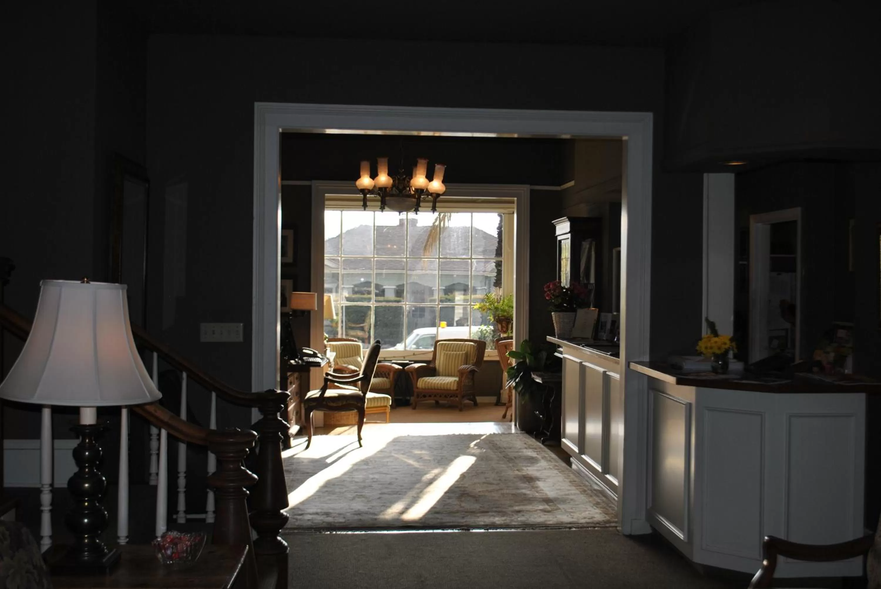 Lobby or reception in The Upham Hotel