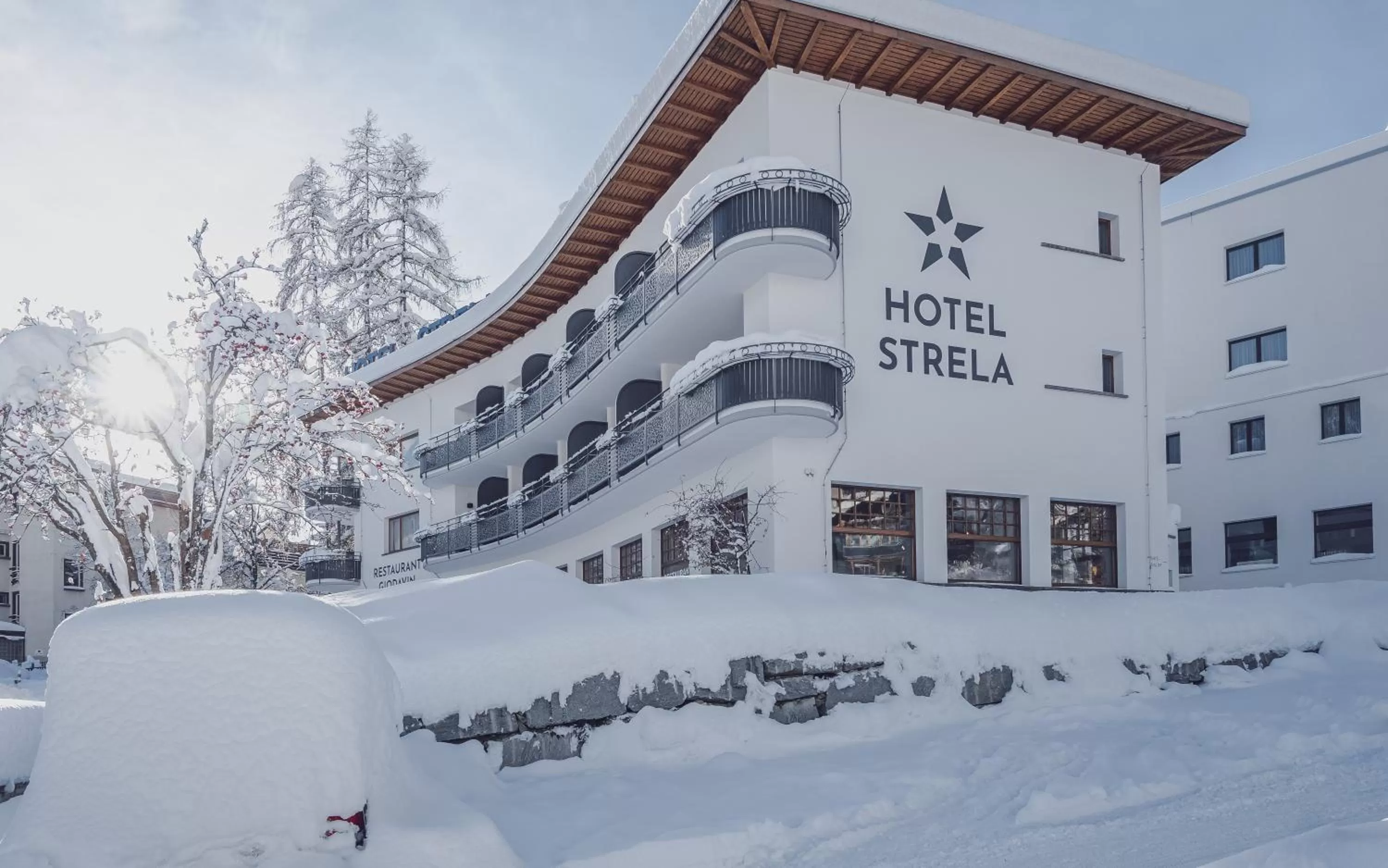 Property building in Hotel Strela by Mountain Hotels