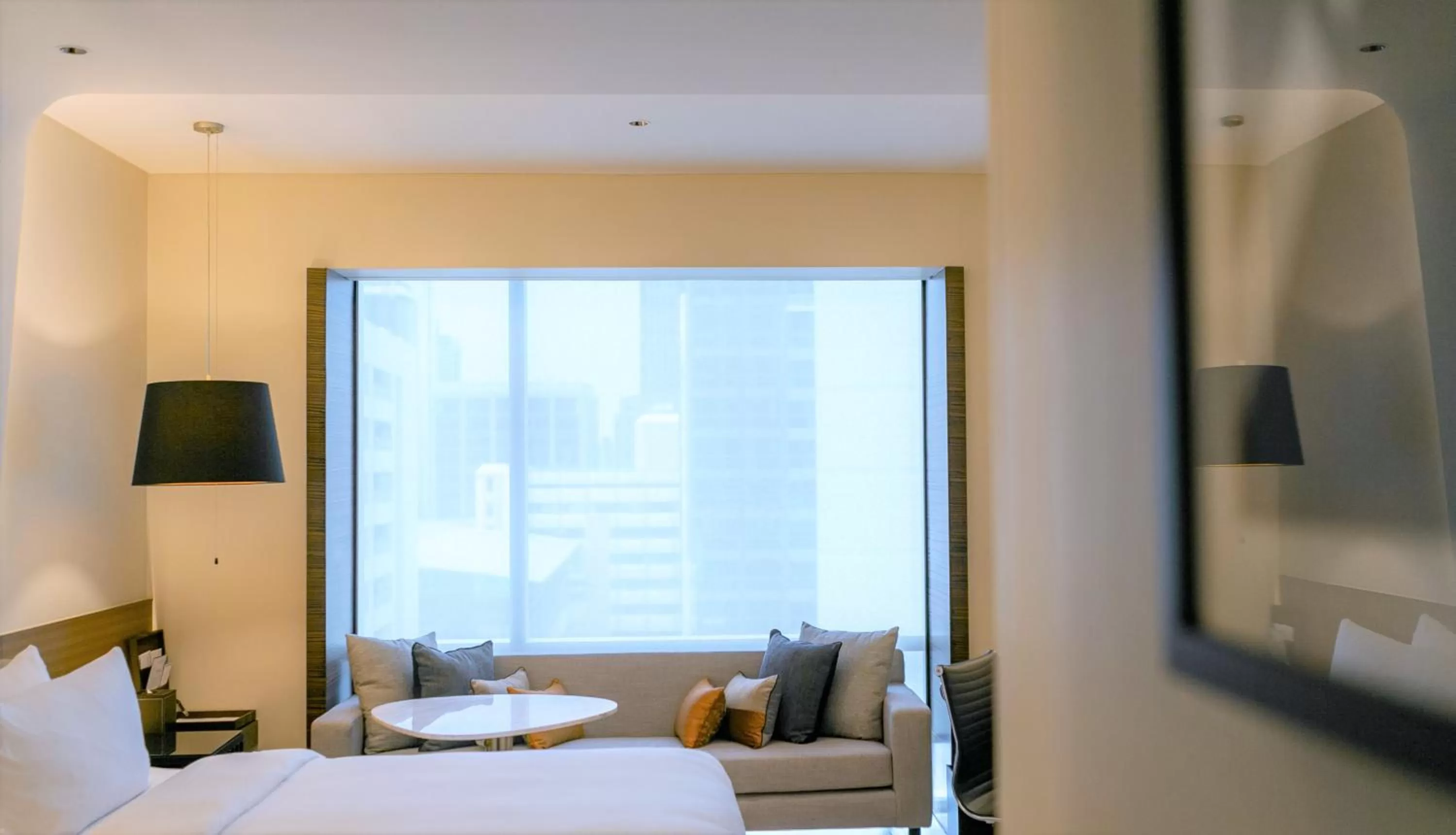 View (from property/room), Bed in Le Meridien Bangkok