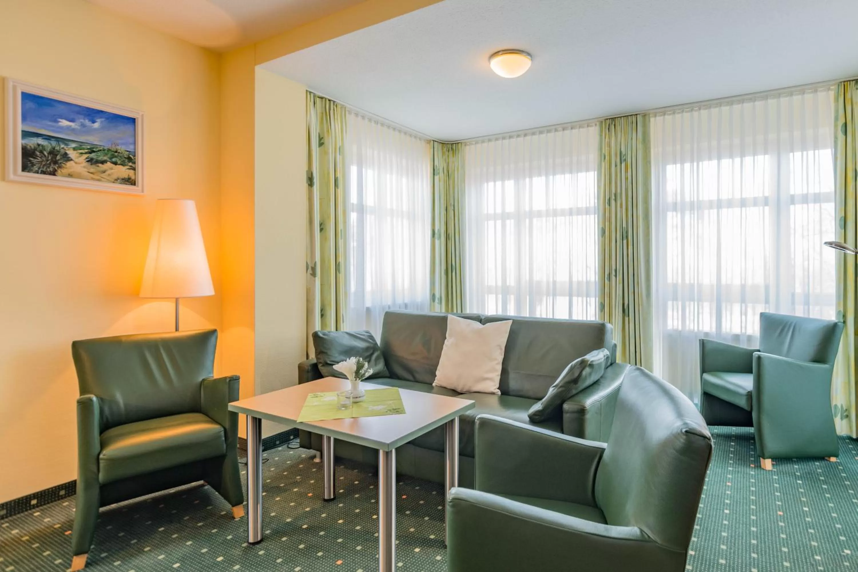 Living room in Am Weststrand Aparthotel Kühlungsborn