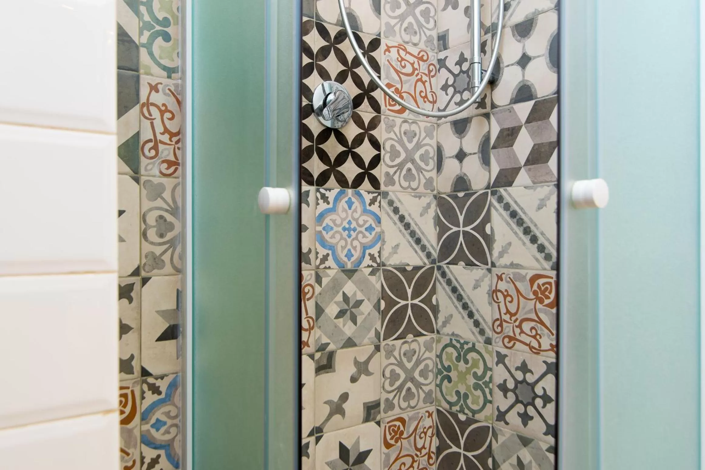 Shower in B&B Arco Di Gallieno