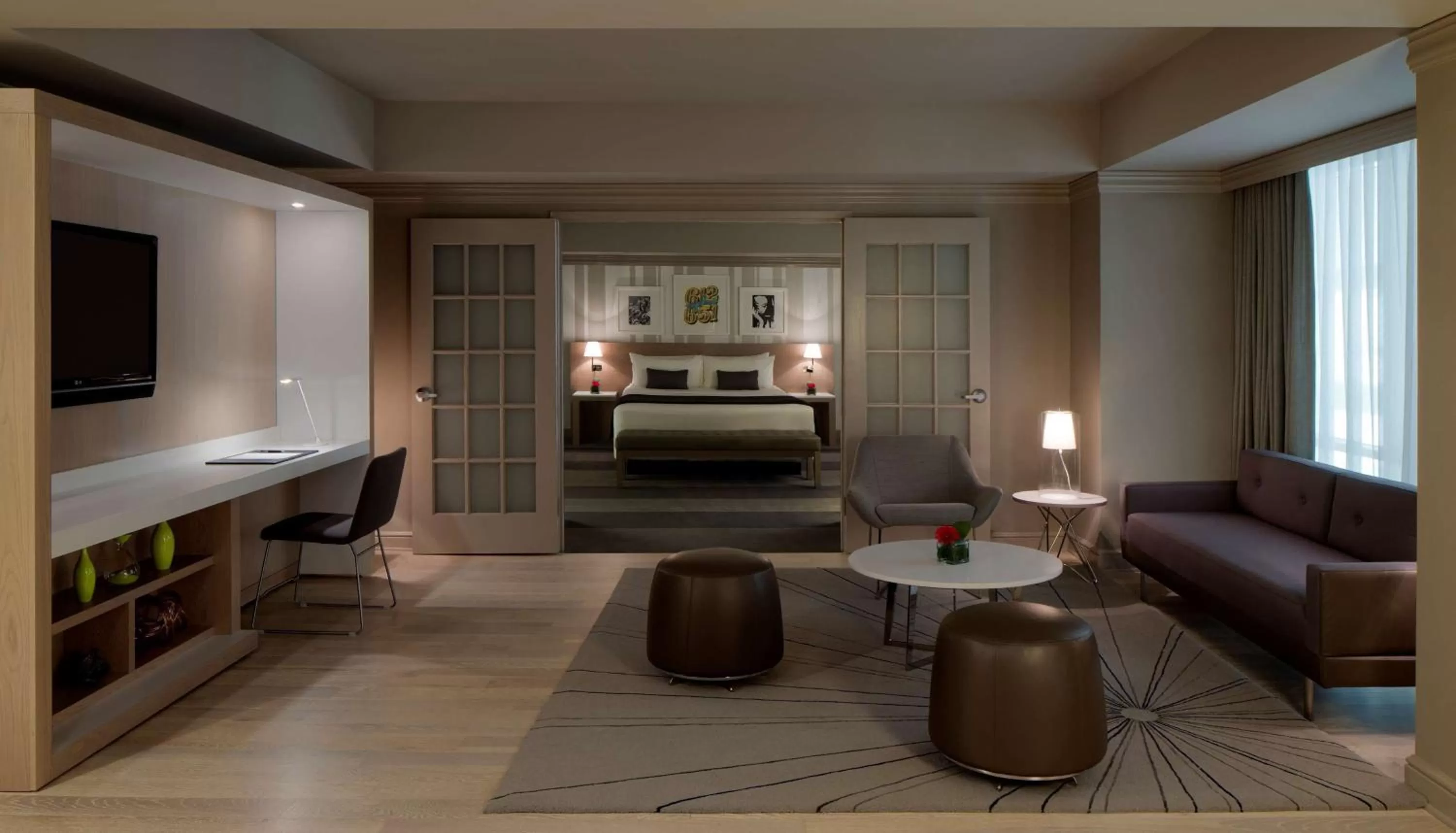 One-Bedroom Premium King Suite - Non-Smoking in The Royal Sonesta Minneapolis Downtown