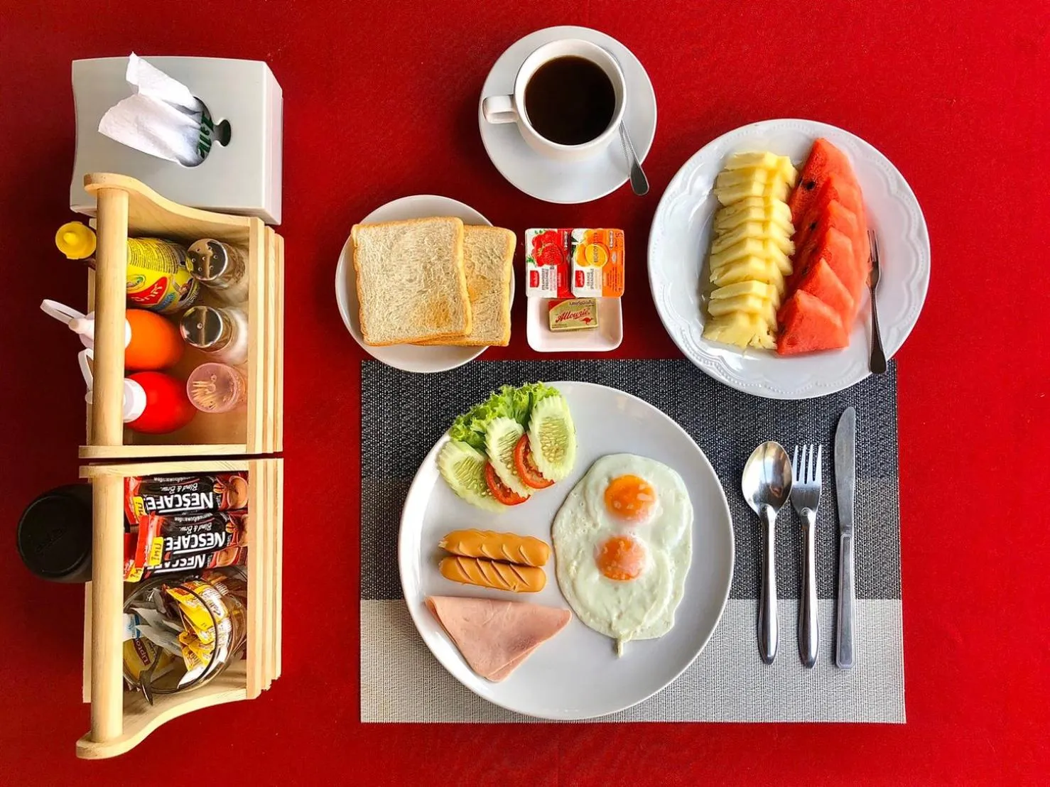 Food and drinks in Diamond de pai