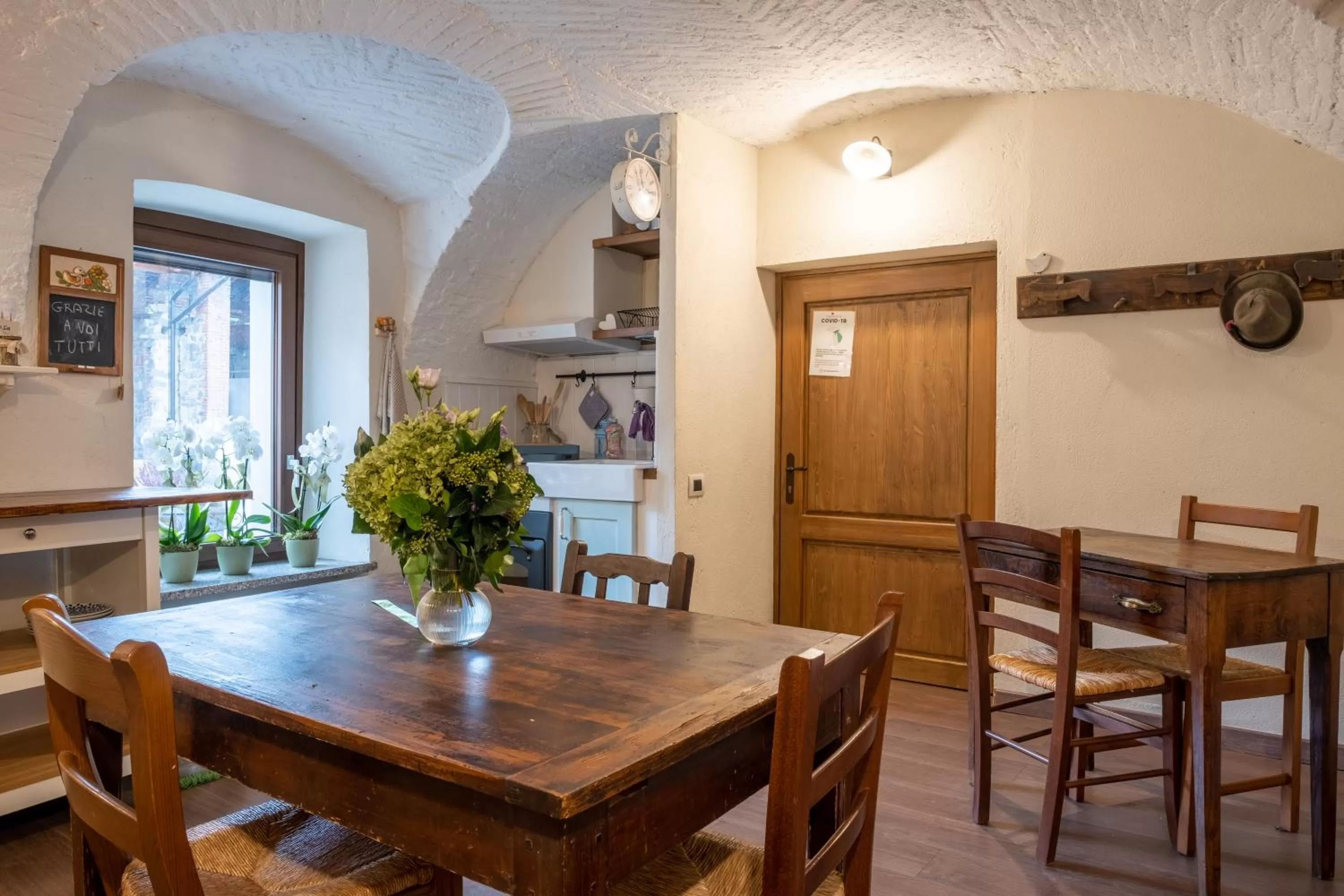 Dining area in B&b Il Cortile
