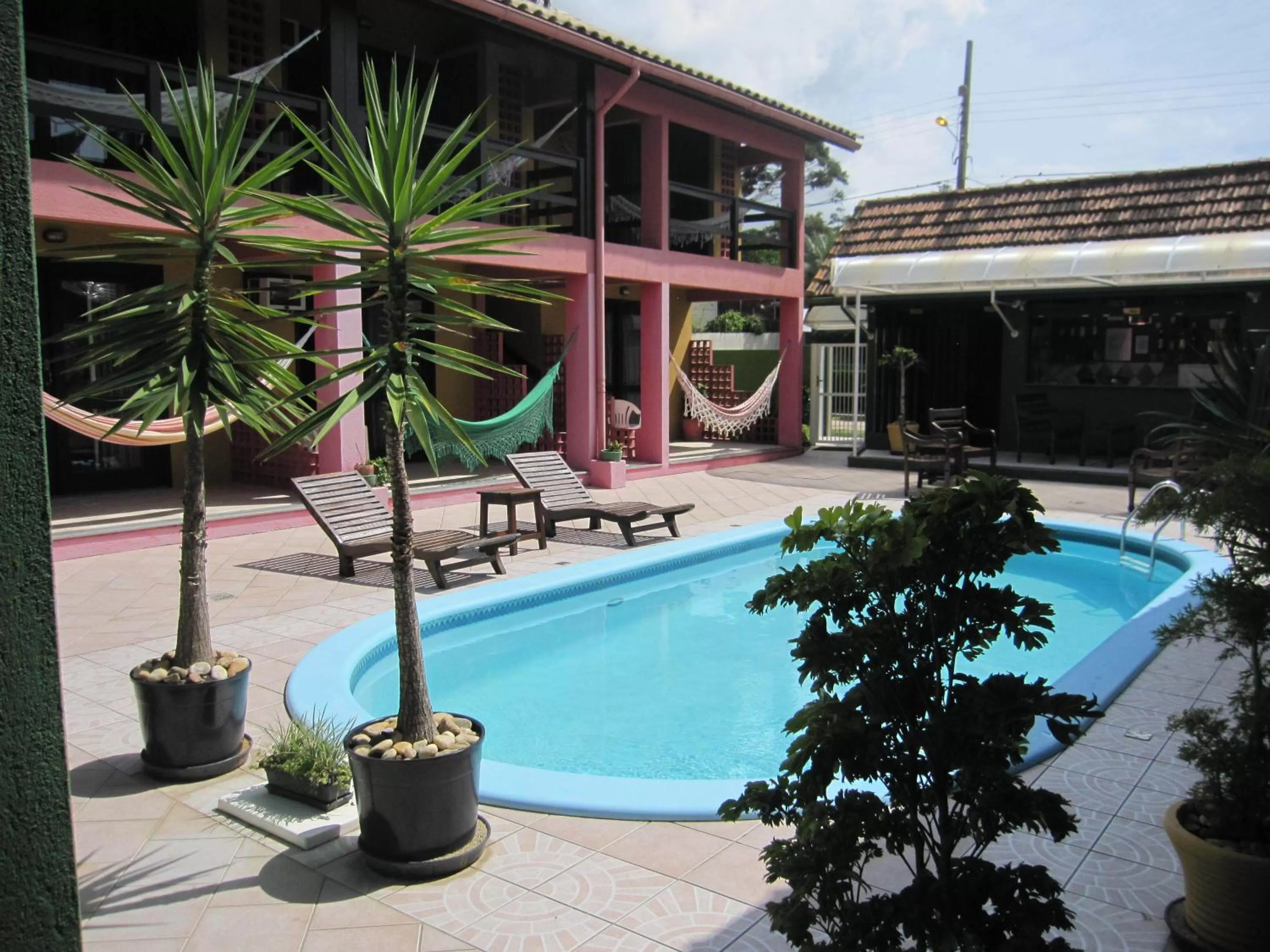 Swimming pool in Pousada Vento Sul