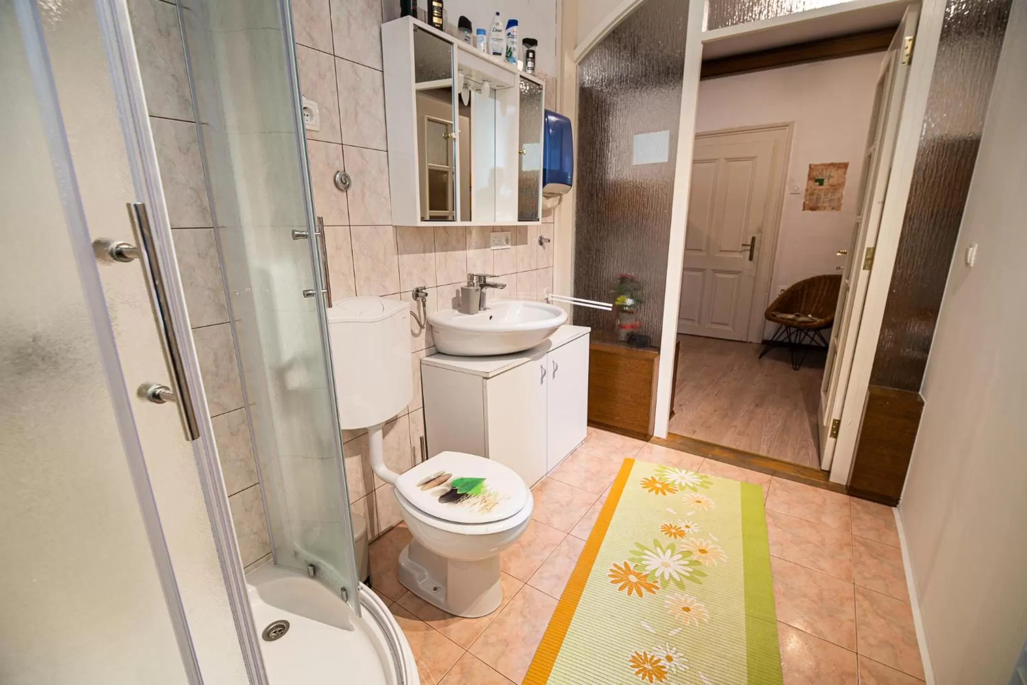 Bathroom in Cvet gora - Camping, Glamping and Accomodations