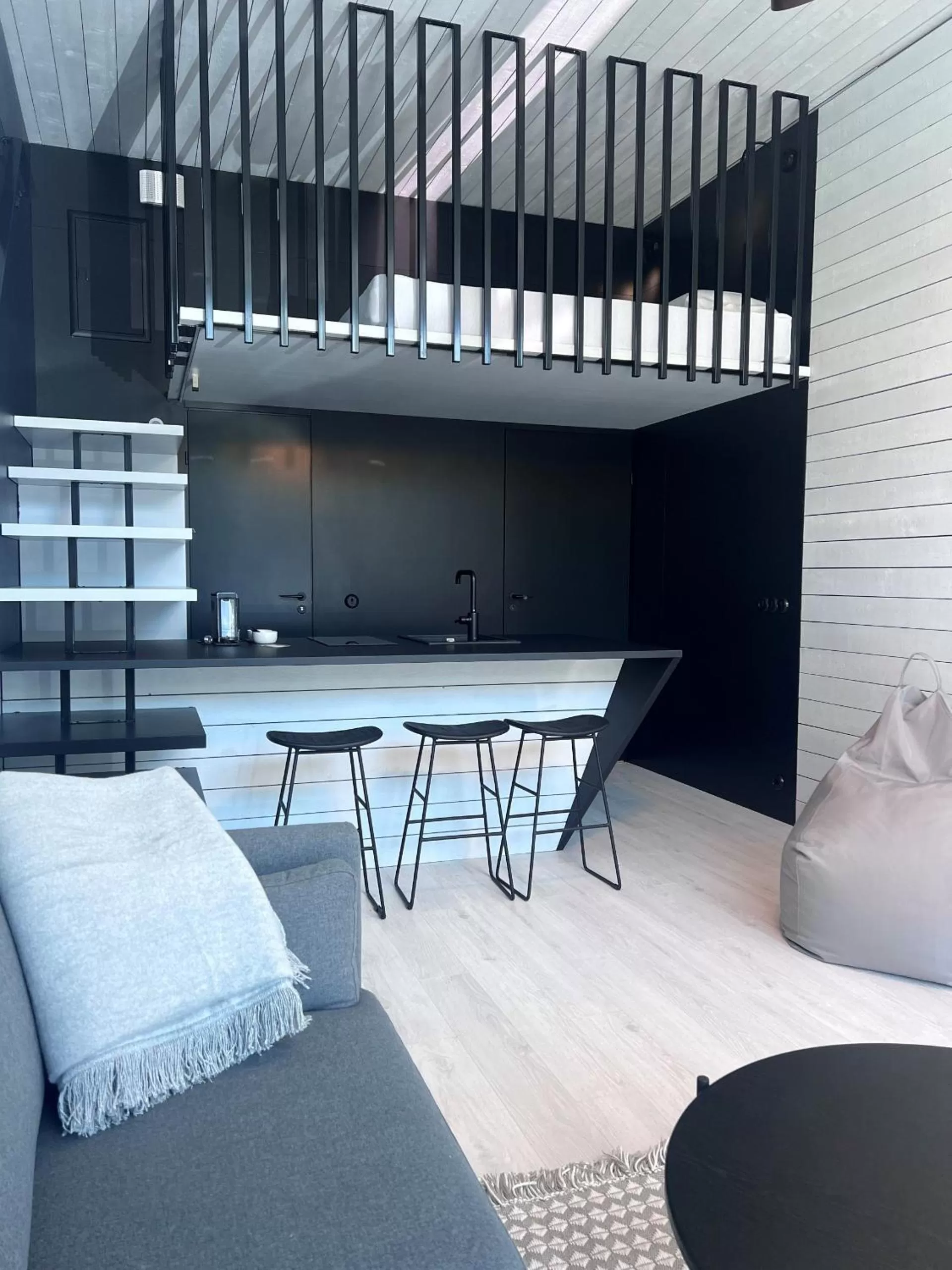 Living room in Chalet Park by Maier Höchst